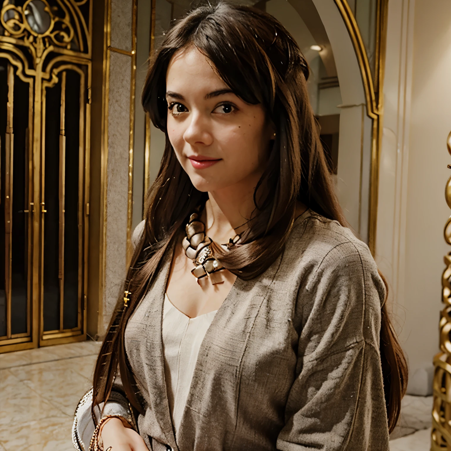 woman, accesories, original outfit, long hair