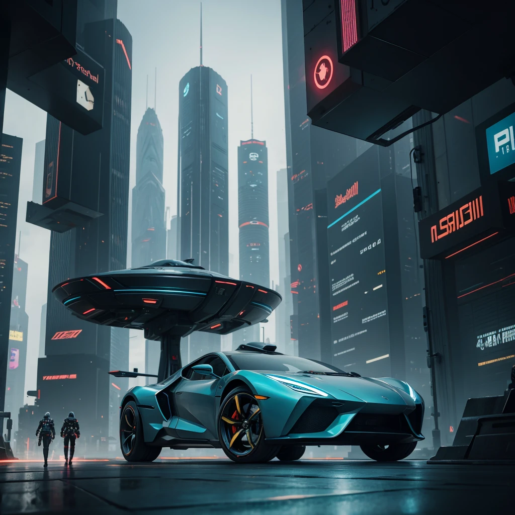 futuristic woman walking in a futuristic city with futuristic cars, futuristic and ethereal, futuristic concept art, in a futuristic cyberpunk city, futuristic street, depicted as a scifi scene, cinematic cgsociety, futuristic art style, muted cyberpunk style, in a futuristic city, futuristic cyberpunk scenario, advanced digital cyberpunk art, octane trending on cgsociety, human futuristic city, futuristic digital art