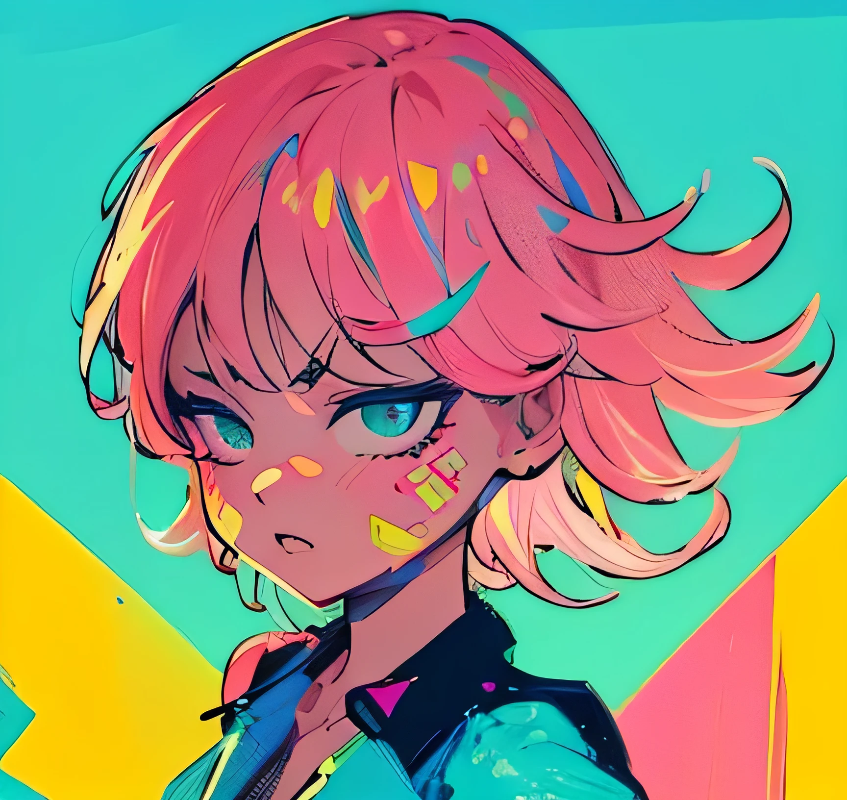 (best quality,4k,8k,highres,masterpiece:1.2),ultra-detailed,(realistic,photorealistic,photo-realistic:1.37),cute woman, detailed eyes,fashionable sunglasses,neon art style, vibrant colors, dynamic pose,lively background,joyful expression, confident stance, elegant posture,artistic illumination, shiny metallic texture, futuristic vibes, youthful appearance,wavy hair, stylish outfit,modern graphic design,creative patterns,bright neon lights,pops of color,edgy composition,striking contrast,attention-grabbing visuals,playful atmosphere,artistic flair,utmost attention to detail,mesmerizing beauty,expressive eyes,exquisite facial features,magnetic charm,unique personality,trendsetting fashion,neon signs,floral motifs,cool and trendy vibes,aesthetic appeal,positive energy,artistic expression,impressive visual impact,eye-catching composition,dynamic brushstrokes,creative imagination,picture-perfect moment.