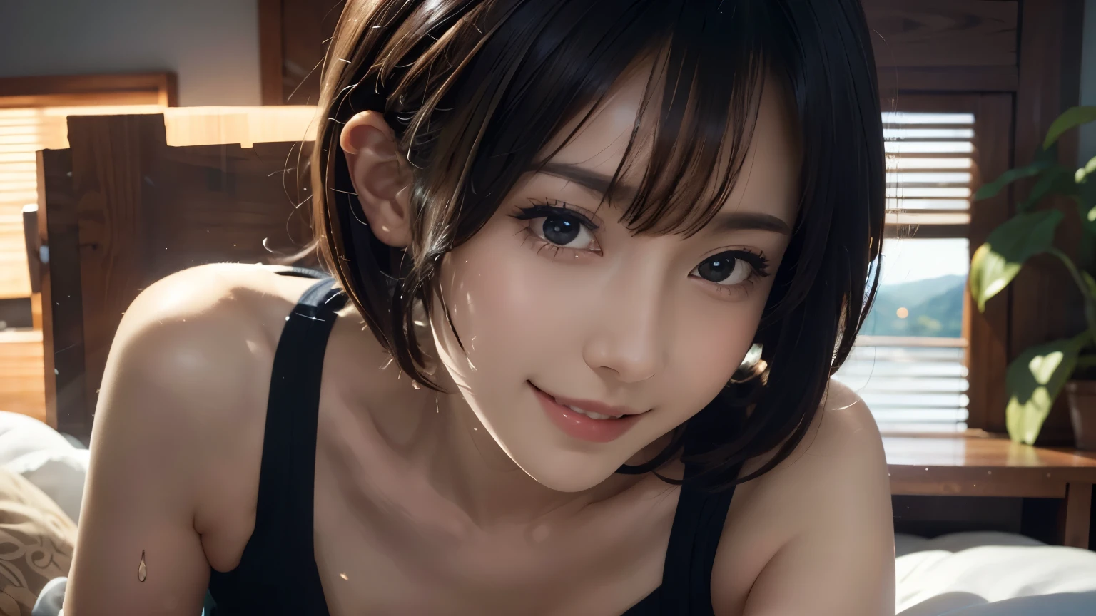 (Browsing Caution:1,4),Mix 4, (8k, RAWphotograph, Highest quality, Tabletop: 1.45), (Realistic, Realistic: 1.37), and, cute, bed,illumination, night, プロのillumination, photographn mapping, Radio City, Physically Based Rendering, Gradient Brunette, 高品質のphotograph, High resolution, 1080P, (Beautiful face), (Detailed facial depiction), (Detailed description of the hand), (Delicate CG), 極端な光and影, Rich details, (Detailed facial features), (Highest quality), (Fine Eyes), Look in front of you,Beautiful woman, Highly detailed face, Highly detailed lips, Fine Eyes, double eyelid,  超High resolution, (Faithfulness: 1.4), photograph, 1 person, [(sad)],  , Thin limbs, sunlight, movie, Cool pose, I Cup, Highest qualityな完璧なボディ, photographのような, (1 person: 1.3), Perfect balance, (Huge, Perfect breasts, Areola),(Realistic, Photorealistic:1.37),1 personの少女, Cowboy Shot,Professional Lighting, Photon Mapping, Radio City, RAWphotograph、(Photorealistic:1.4)、Octane Rendering、Complex 3D rendering with ultra-detail, Studio Soft Light, Rim Light, Vivid details, Super Detail, Realistic skin texture, Detailed aspect, Beautiful details in the eyes, Highly detailed CG Unity 16k wallpaper, compensate, (Detailed Background:1.2),Highest quality, 超A high resolution, Tabletop, 1 personの少女, 20-year-old, , cute顔,((Light on face:1.2)),((movie照明:1.2)),(Photorealism:1.4),((30 piercings in left ear)),((necklace)),((A woman who always smiles)),((nightのプールサイド:1.4)),((Lighting on face:1.1)),((Close-up of face:1.2)),((Delicately depicting the face:1.2)),((Multicolor hair color:1.2))(Pixie Cut:1.5),(((全身Completely naked))),(((nsfw))),(((Completely naked)))