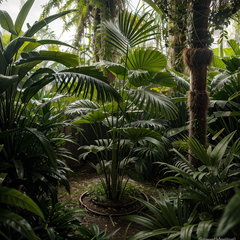Genera la planta elodea del amazonas mui realista