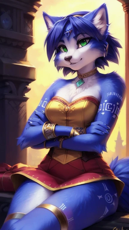 A beautiful and detailed (sweet portrait) von ((Krystal)), Sternenfuchs Krystal, Schlank, liebenswert, Green eyes, Small breasts, Raumanzug, Dekollete, Grinsen, hoch schauen,, Anthro, Pelzig, holografischer Bildschirm, Hochgeladen E621, detailed flauschige fur, (von Fluff-Kevlar, Bayard Wu, personalami, Pino Daeni), detailliertes Gesicht, (flauschige), 1girl, Allein, kein Wasserzeichen