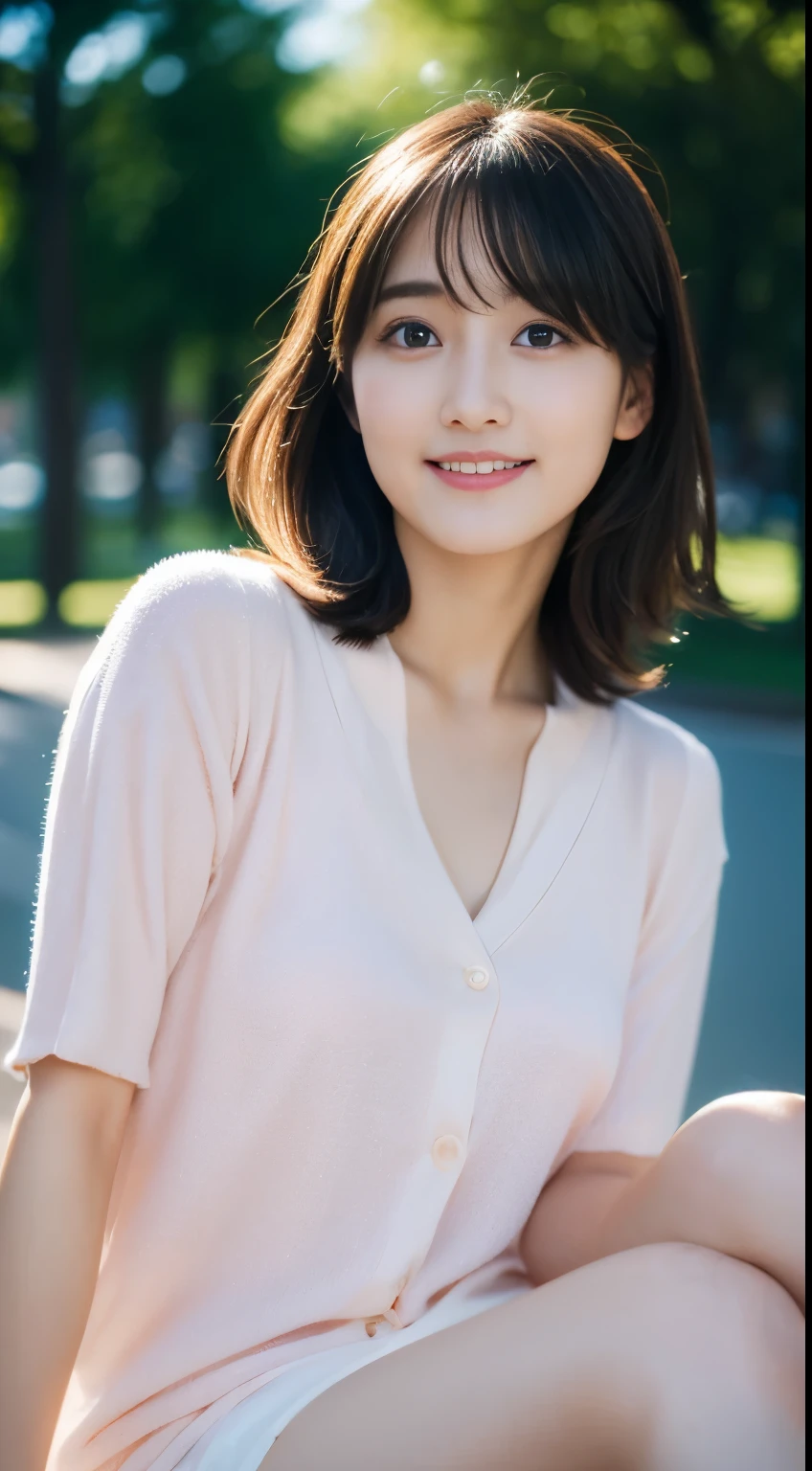 1 girl、Looks like Haruka Ayase、first person view、Lens flare、f/2.2、200mm、Sony、UHD、retina、masterpiece、correct、anatomically correct、Textured Skin、super detail、high detail、high quality、最high quality、High resolution、1080P、HD、 4K、8K、walk around town、Life-size、beautiful feet、
