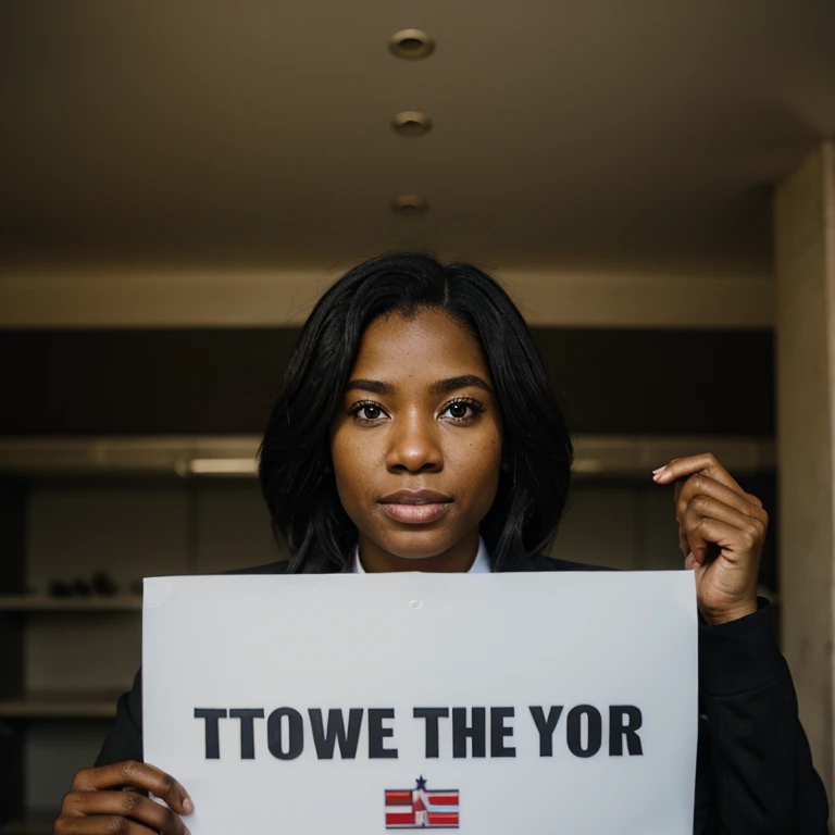 Black reporter at the front line of war