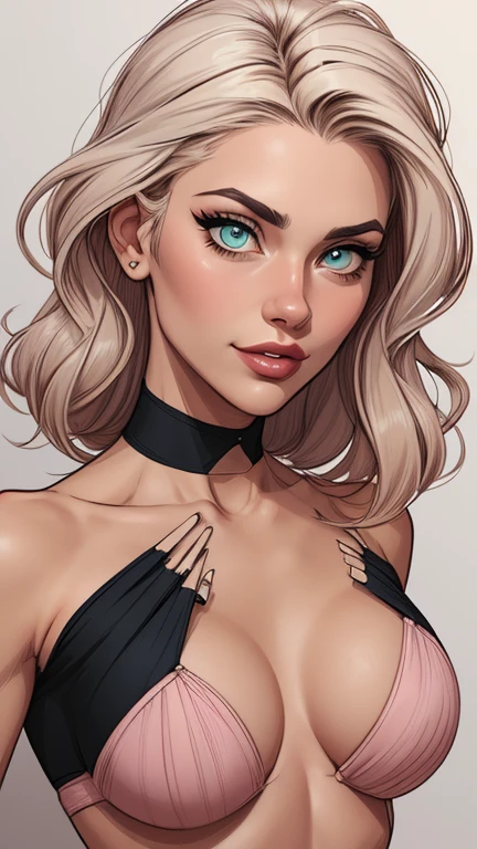 Personagem estilo drawing estilo Artline mulher ninja com marcas de guerras Imagem de desenho animado de uma mulher .cartoon style illustration, estilo de arte dos desenhos animados, estilo de arte dos desenhos animados, digital illustration style, design de personagens altamente detalhado, arte digital detalhada coragem, Forest fan art, Design de personagens de retrato, beautiful digital illustration, retrato de alta qualidade, Arte em quadrinhos, mulher jovem cabelo com transas lindas . Beautiful lined eyes Medium large bust and wonderful sexy clothes. image expression of sexual desire from waist to head illustration