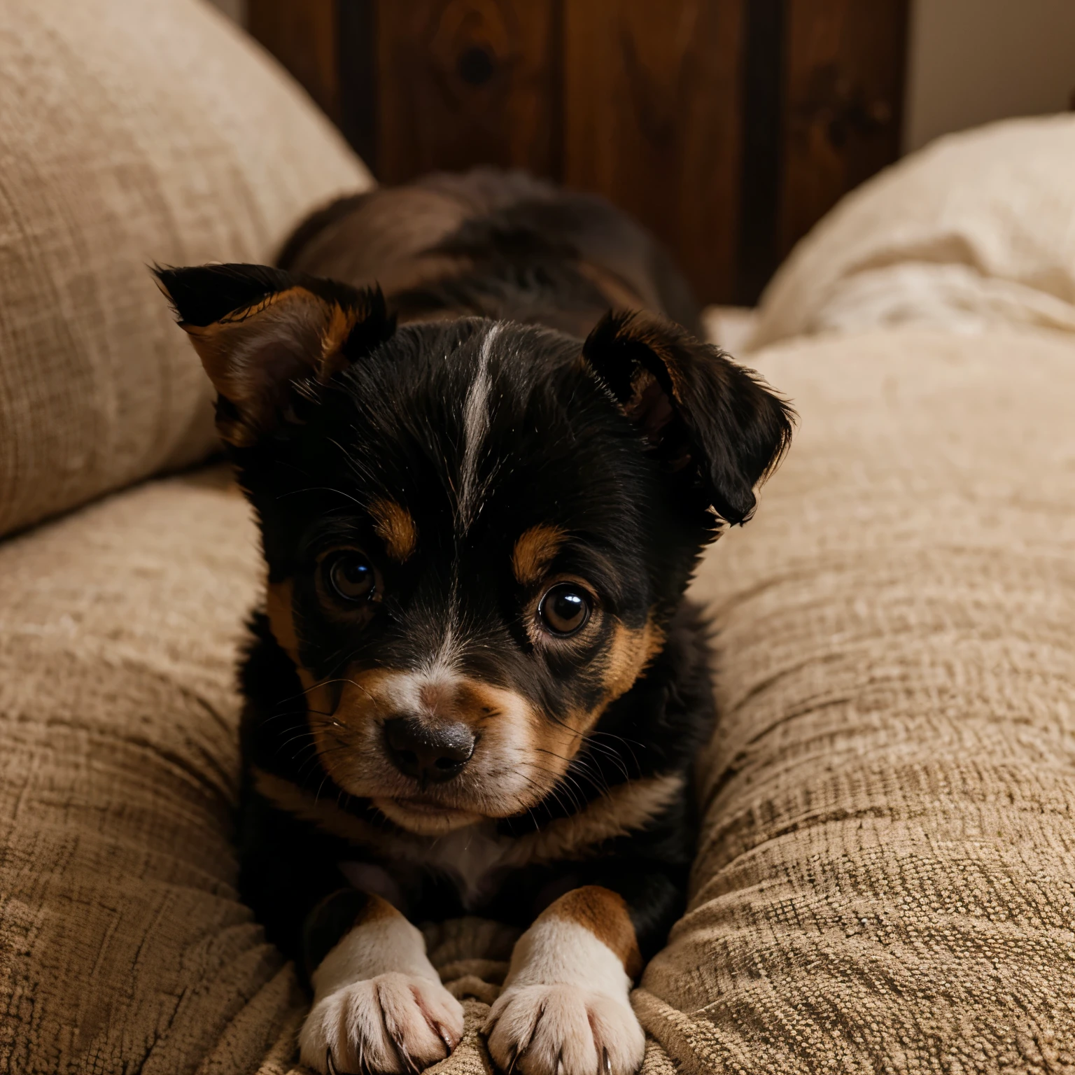A cute puppy