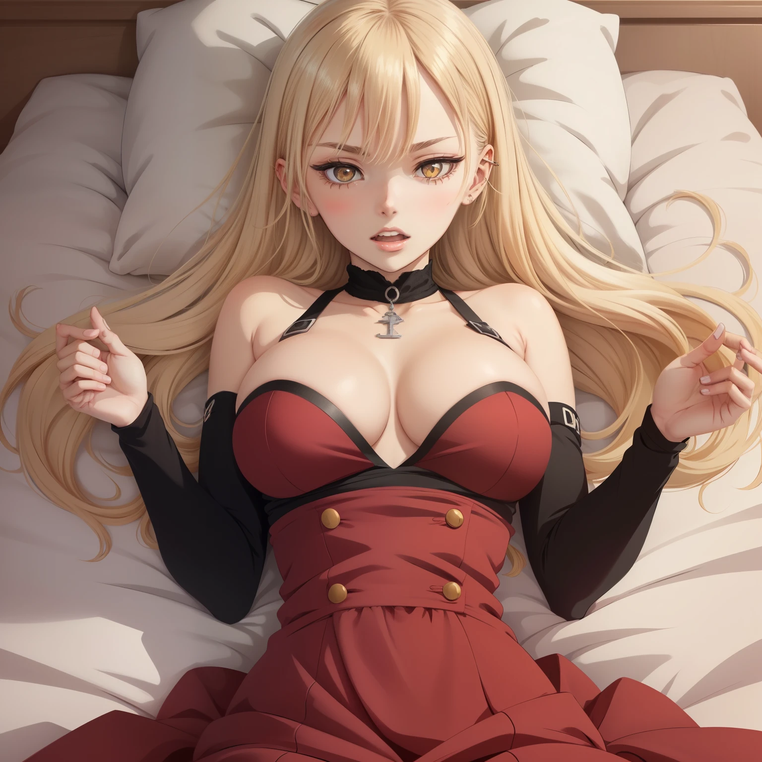 poste de missionnaire, Breasts spread apart, position cowgirl, lying on a bed, position TWERK, aux seins nus, trentenaire, vraiment gros boobasterpiece), anime girl avec de gros seins, jolie fille anime, Ilya Kuvshinov. 4 km, [ Digital art 4 km ]!!, Style Anime 3D réaliste, Jolie fille d’anime, germe d&#39;extremely detailed art, oppaï, Style animé 4K, Rendu photo réaliste Anime girl, Anime hyper réaliste, animated style. 8