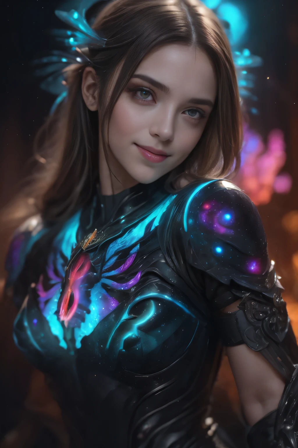 (Two beautiful teenage italian girls:1.6), Close friends, (They are hugging each other:1.2), Kiss her cheek or chest,(Detailed iridescent bodysuit with beautiful fractal or marble design:1.5), Incredible and spectacular scenes, ((High quality)), ((Detailed)), ((Fantasy)), Blue Plasma Brain, Green Plasma Body, Showing her armpits, beutiful breast,  obscenity, (Lewd smile:1.2), coarse, Obscene,  (Immoral:1.2), Lachish, (small breasts with beautiful raised pink areolas,,,:1.5), (Cameltoe), (Expression of ecstasy:1.2), Photorealistic, Official art, Unity 8K Wall , 8K Portrait, Best Quality, Very high resolution, (Incredibly beautiful nature background:1.6), (18 years old:1.5), (Sexy and glamorous:1.1), (A coquettish expression:1.6), (seductively smiling:1.6),  (erotic posing:1.9), (Model Posing:1.8), Beautiful seductive face, Portrait, (Thick eyebrows:1.4), (Big scarlet eyes:1.6), Beautiful eyes with fine symmetry, (Ultra detailed eyes:1.4),(Highly detailed face and eyes:1.7), (High-resolution red-eye:1.8), Intimate face, (ultra detailed skin texture:1.4), White skin, pale skin, Perfect Anatomy, Thin, (Beautiful toned body:1.5), Highly detailed hair,  (Moist skin:1.2), No makeup, (dark circles:1.1), Good anatomy, Focus Face, good-looking, (Emilia Clark:0.6) (Emma watson:0.3),(Jennifer Connelly:0.4),  Elegant face, Nice,  (A delicately crafted necklace is wrapped around her neck...), (Bioluminescence with brilliant brilliance:1.4), (Luminous magic circle:1.5), Ruins of an ancient castle, Shining majestic cloud masses and sky, lightning bolt, Epic Realistic, (Greg Rutkowski:0.8), (teal and orange:0.4), (Art Station:1.5), Cinematic, (NSFW:1.2),  Hyper Detailed, Dramatic light, (Intricate details:1.1), Beautiful black hair,　(Wearing a gauntlet with a dense and very beautiful design decorated with jewels:1.1), , Galaxy, (nebulas:1.6), The Dark Knight, Fully armored body focus