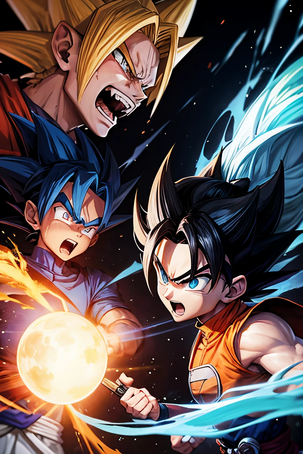Que tal desenhar um crossover entre Boruto e Dragon Ball? Can you imagine Boruto training with Goku or Vegeta while Sasuke and Goku face an epic challenge together?. Isso poderia resultar em uma cena de batalha emocionante, with the unique style of each series merging.