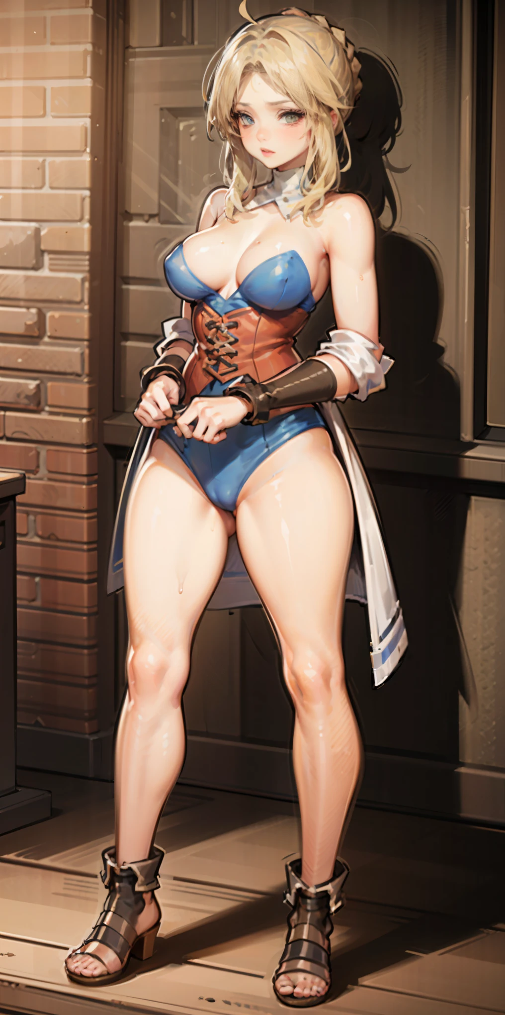 1 solo female artoria, rpg game, pixel art, artoria pendragon (fate), vertical movement