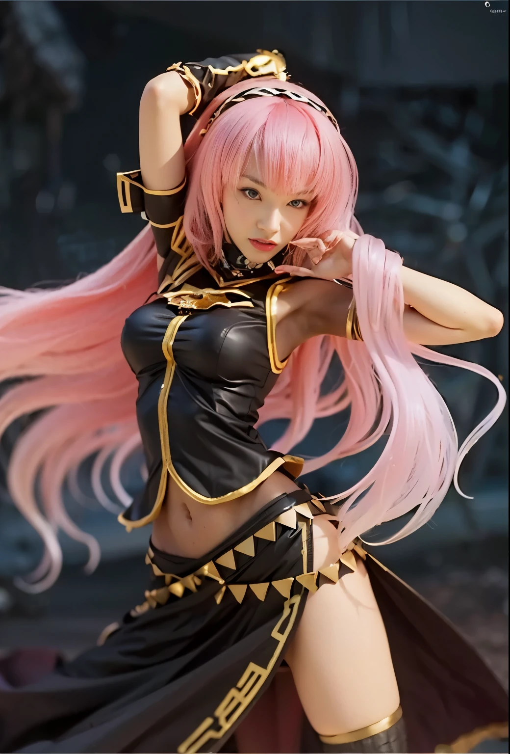 (masterpiece, best quality:1.2), (8k uhd, 16k, 32k, ultra high res), (photorealistic:1.37), (RAW photo), ultimate-realistic, ultimate-realistic details, ultimate-realistic texture, ultimate-intricate details, ultimate-realistic lighting, ultimate-realistic shadow, japanese girl, ultimate-cute face, ultimate-RAW skin, ultimate-realistic eyes, Japanese woman in wooden silver power suit, mechanical, black accents, ultimate intricate detail, wood texture, photorealistic, full body shot