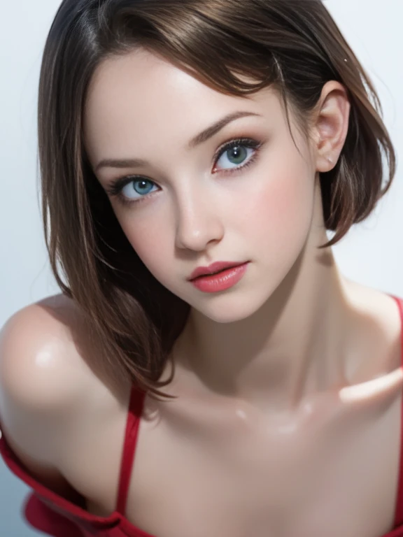 (best quality, 8k, highres, photorealistic:2.0), (solo, one girl:2.0),(photo taken using flash:1.9),(brighten up women:1.8),(ultimate beautiful girl:2.0),(shiny skin),(oily skin),(blonde hair:1.7),(short hairstyle:1.5),(cool beauty:2.0),Blush brown makeup , dark eye makeup , use pink glossy lipstick,(big beady eyes girl:1.5),(droopy-eyes girl:1.5),(blue eyes:1.5),(thin girl:1.5),(baby face girl:1.5),(sex appeal:1.3),(sweet smelling girl),(she works for low wages:1.5),(kind-hearted woman:1.5),(she has a nice smile),(woman with a happy look:1.3),(she is very sociable),(from a very poor family:1.5),(virgin girl),(She is a secret pervert.),(she covertly lewd),(she looks so erotic),(Preserve virginity for devout Christians),chuuChloe,(A woman with very soft breasts),(woman fantasizing about sex:1.3),(allurement),(impressive eyes:1.5),(clean girl),(affability),(cute smile),(good personality),(sexy position),(serious personality),(tight knit sweater),(wants sex),(want to masturbate),(want to have sex forcibly)