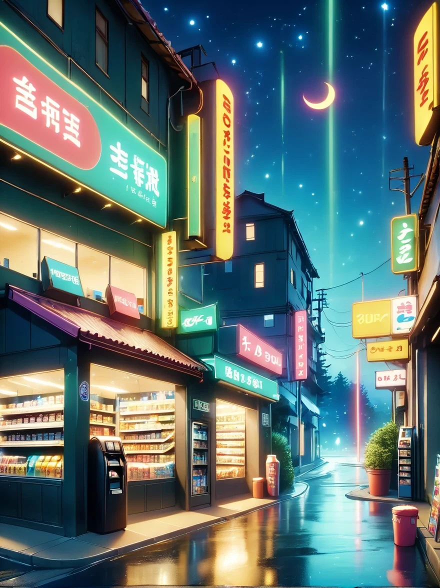 Midnight convenience store