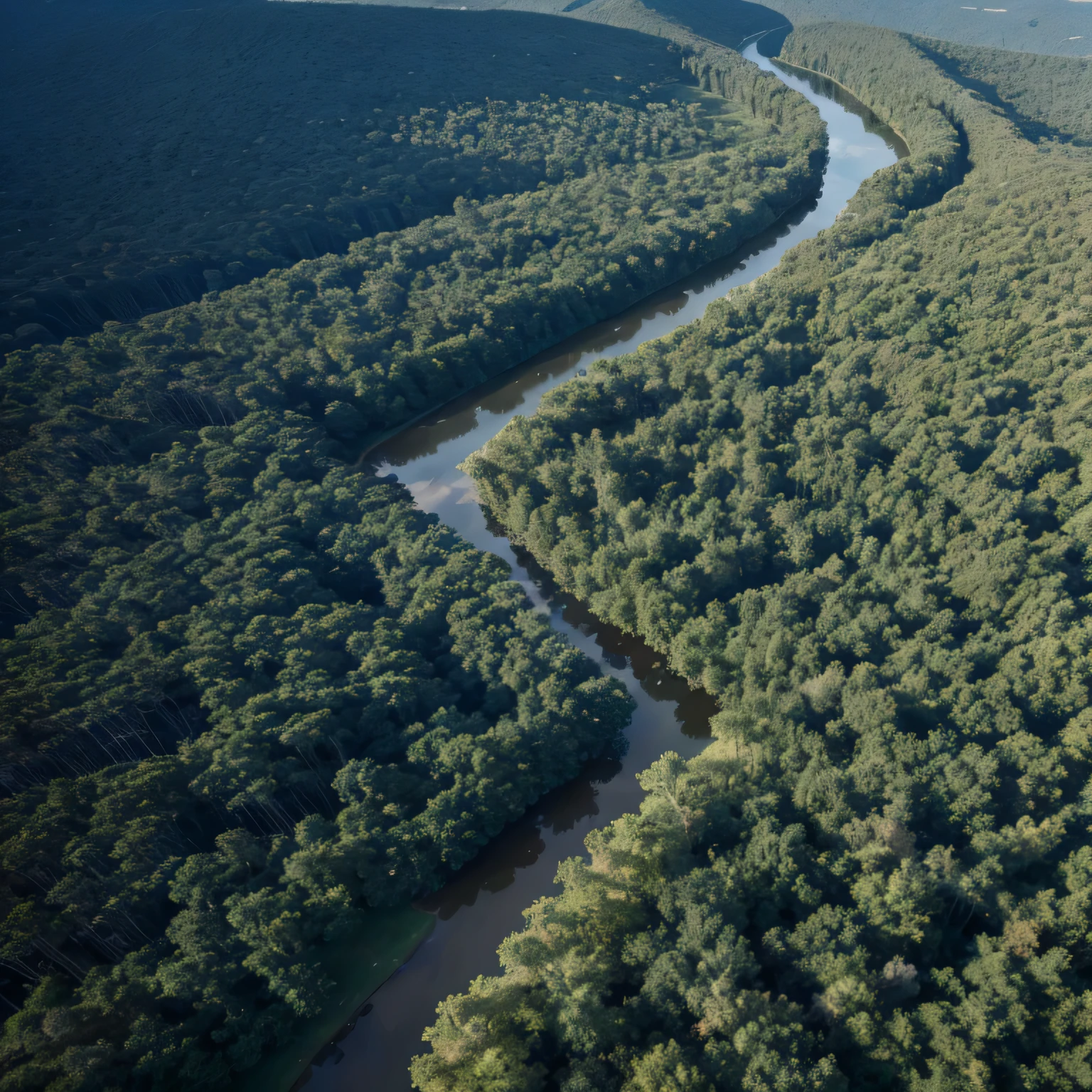 a photo taken from a helicopter of a dense forest a large vegetation, 8k UHD cinematic theme, dslr, alta qualidade, High definition, 4K, 8k