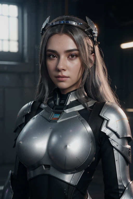 (Very Detailed:1.3), Shitu-mecha, Beautiful cyberpunk woman wearing a crown with her mecha no background long silver hair, sci-fi technology, HDR (High Dynamic Range), NVIDIA RTX, super resolution, Unreal 5, , PBR texture, post-processing, anisotropic filtering, maximum sharpness and sharpness, Multi-layer textures, albedo and specular maps, surface shading, accurate simulation of light-material interactions, perfect ratios, octane rendering, duotone lighting, low ISO, white balance, rule of thirds, wide aperture, 8K RAW, efficient sub-pixels, subpixel convolution, luminous particles, light scattering, Tyndall effect LOOKIG AT camera, no background, 3D, ray tracing, depth of field, ((Best Quality)), ((Masterpiece))