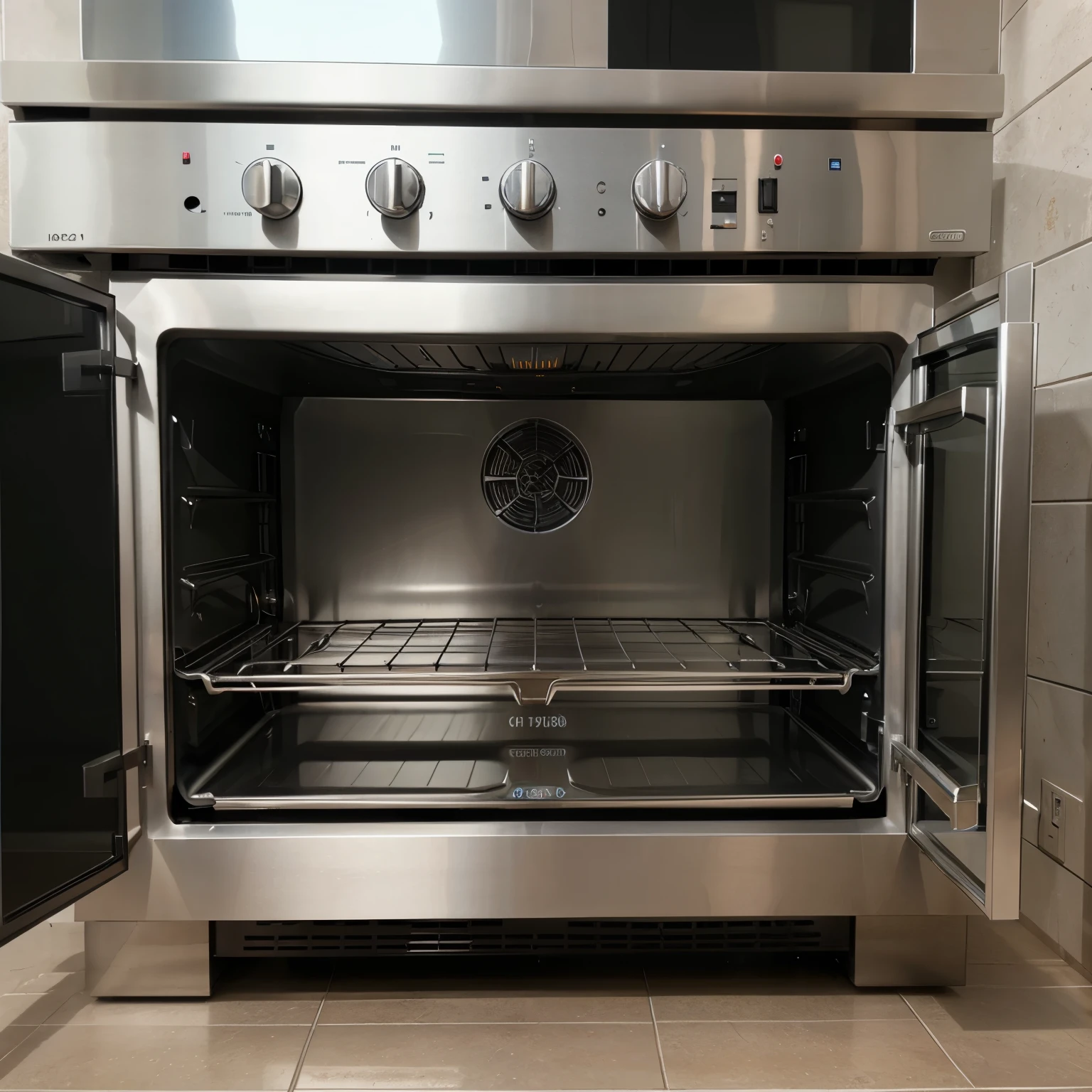 Horno pizero hogar de inox por fuera y ladrillo por dentro
