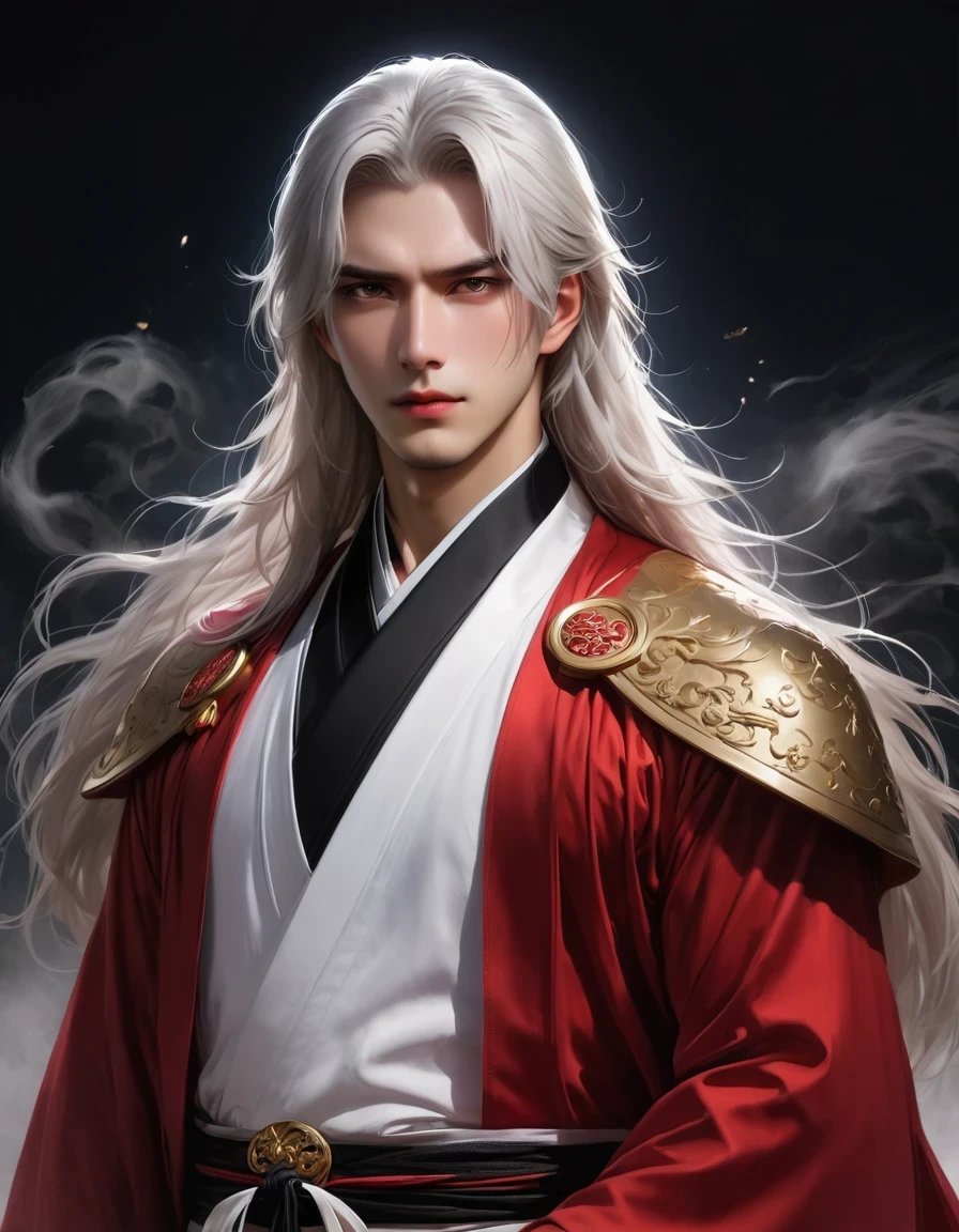 elder, majestic, Serious, Zhongshan suit, white hair, Shock
