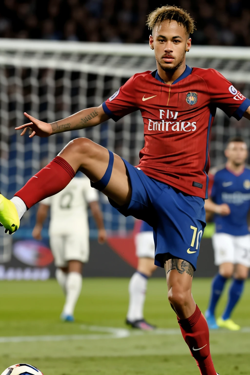 Neymar se fosse um viking