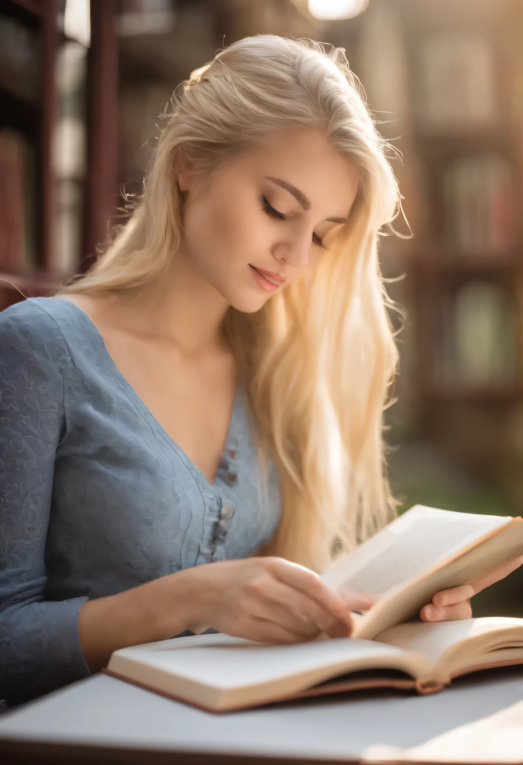 realistic photo iPhone, photo de profil, Femme européenne blonde de 25 ans, reading a book with a McBook Pro next to her, couch, detailed face and body, natural lighting, high resolution, photorealistic, (best quality,8k,high resolution,head of&#39;artwork:1.2),ultra-detailed,(realistic,photorealistic,photo-realistic:1.37),realistic skin texture,Detailed eyes and lips,beautiful detailed face,long cils,Peau douce,natural body shape, grosses fesses, big hips, 