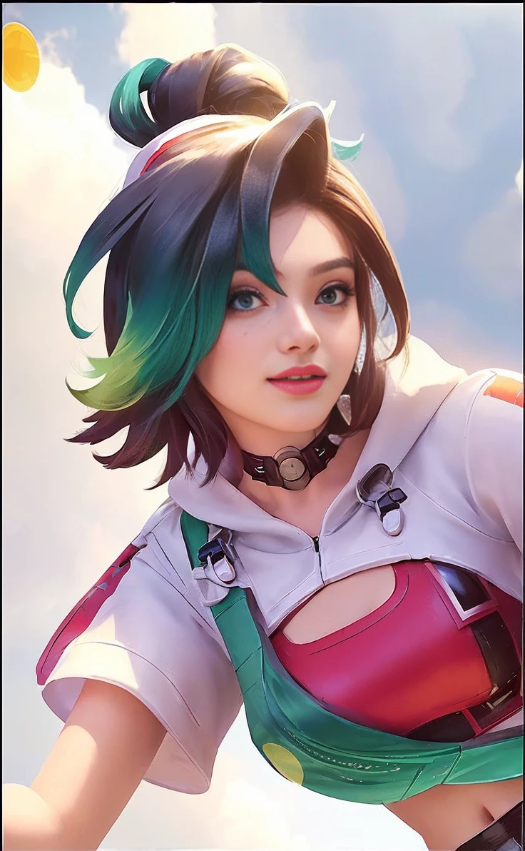 (1girl:1.3), Solo, (((Very detailed face)))), ((Very detailed eyes and face)))), Beautiful detail eyes, Body parts__, Official art, Unified 8k wallpaper, Super detailed, beautiful and beautiful, beautiful, masterpiece, best quality, original, masterpiece, super fine photo, best quality, super high resolution, realistic realism, sunlight, full body portrait, amazing beauty, dynamic pose, delicate face, vibrant eyes, (from the front), She wears Spider-Man suit, red and black color scheme, spider, very detailed city roof background, rooftop, overlooking the city, detailed face, detailed complex busy background, messy, gorgeous, milky white, highly detailed skin, realistic skin details, visible pores, clear focus, volumetric fog, 8k uhd, DSLR, high quality, film grain, fair skin, photo realism, lomography, futuristic dystopian megalopolis, translucent