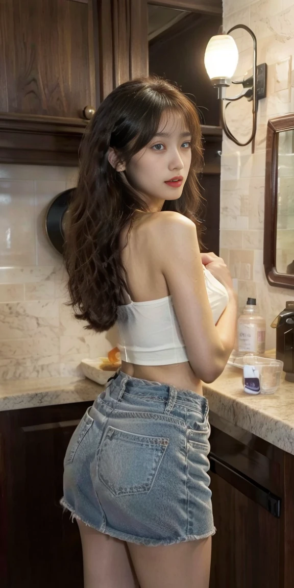 A beautiful woman,woman stands outside, sparkling skin, Ultimate luxury, Reflecting the rain, (standing outside in open next to street light)), the most beautiful woman on earth, (Her hair is long, She shines with natural radiance, radiant skin) , Stylish hairstyle, (Complex slings、miniskirt、pattern、hollow、lace、colorful), An amazing woman, Perfect body,Medium breasts,thin waist,long legs,Her skin was wet, (Super fine节的夏装, fabric, (backlight)), (highest quality fabric texture), membranous, (surreal , Rainy days, atmosphere ,Soft accent light, Gorgeous Rembrandt style lighting, (Rembrandt Patch)), (highest quality wet fabric texture), matte dress fabrics, Her wet hair, surreal, Decorated with long eyelashes, The color of fireflies, A world of passion. meticulous,(fine grained), (最高細節肌膚紋理桃絨毛耳垂lifelike, water droplets) ○○ res – 超high resolution , The texture is very high (Water highlight resolution), lifelike的 hands and fingers – (lifelike美丽 4k) , 8K,Extreme details, close, She looks at the camera, tease, Her perfectly sculpted lips, lifelike, Highly realistic and natural lips. she is a, Vermeer, a work of art, Tempting. pamper.Solo woman, (highest quality fabric texture), Light-colored hair, every detail,Exquisite facial features, Masterpiece – Masterpiece ○○ Quality – (best quality) ,Leica film, High quality ○○ detailed – ○○ super detailed(Super fine ), lifelike的, Very detailed(Very detailed) , meticulous, (最高细节water dropletslifelike)○○ 解析度 – ○○ 解析度超high resolution(high resolution)