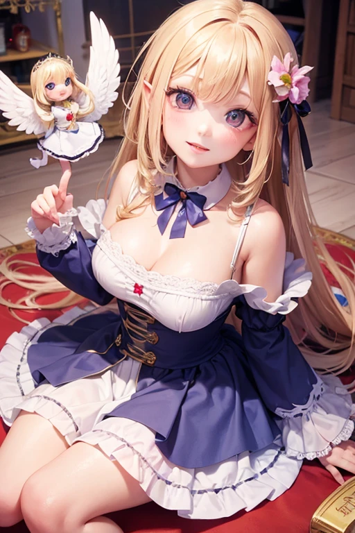 Angelic French doll, Princess, Female Goblin