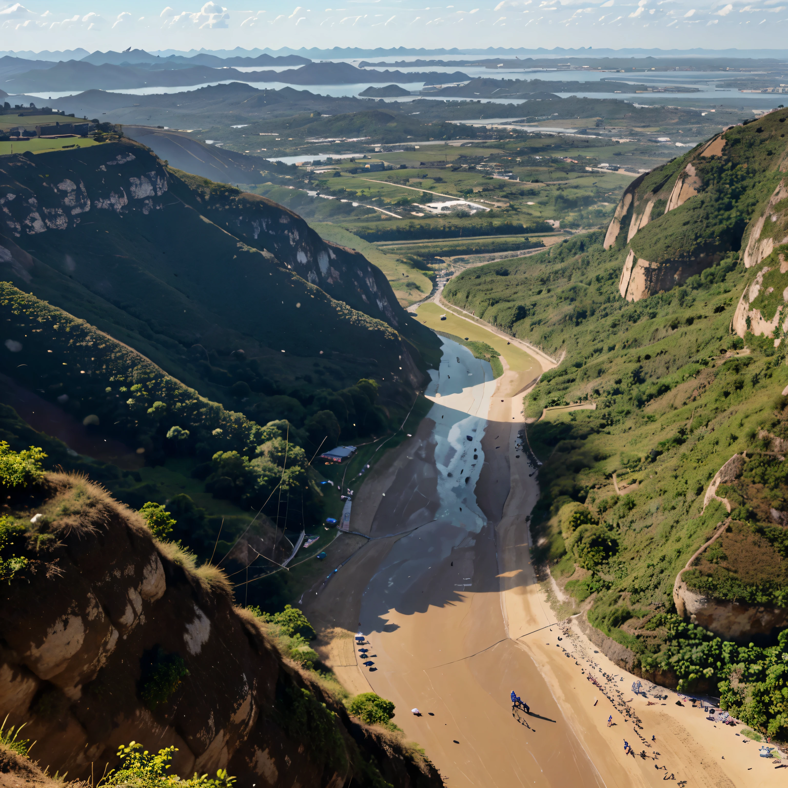 Convite de evento de subida  no morro da asa delta em santos no dia 27/04 e no final um super cade da manha