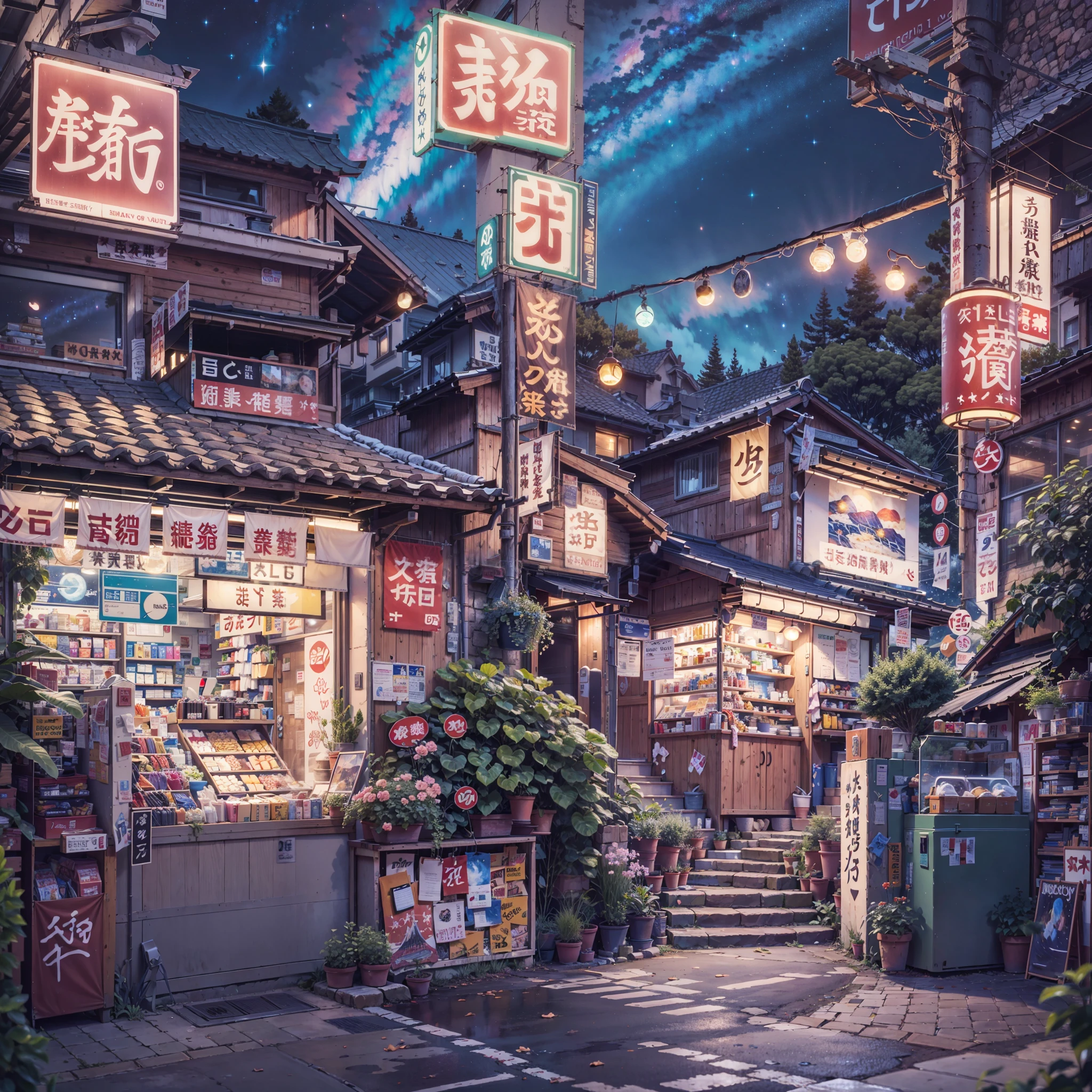 night sky, starry night, night-time
