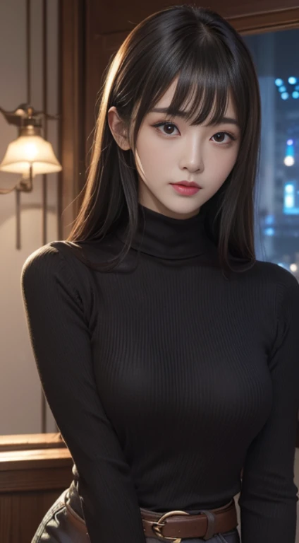 (最高qualityのディテール)、Realistic、8K Ultra HD、High resolution、(One Girl:1.2),(Glasses、Fatal Beauty,Attractive beauty) ,(A supple and powerful physique),(Sensual charm),(Mysterious charm:1.1),(Big Breasts、Captivating silhouette),The 超detailedな、高qualityのテクスチャ、複雑なdetailed、detailed、非常にdetailedなCG、高qualityの影、detailed 美しく繊細な顔、detailed 美しく繊細な目、Written boundary depth、Ray Tracing、20th Generation、Cute K-Pop Girls、(The Face of Ulzan in Korea)、Thin face、(Urzan-6500-v1.1:0.6)、PurerosFace_v1、Glowing Eyes、Perfect body、 Viewer Display、(最高qualityのディテール:1.2)、Realistic、8K Ultra HD、High resolution、Close-up of a woman， realistic girl rendering, 8k artistic german bokeh, Enchanting girl, Real Girls, Gurwitz, Gurwitz-style artwork, Girl Roleplay, Realistic 3D style, cgstation Popular Topics,, 8K Portrait Rendering,（truth，truth：1.4），(Sparkling eyes girl:1.2)、Best image quality, 最高quality, Realistic, 超detailedな, Realistic, 4K 8K Ultra HD Full Color RAW Photos, Fujifilm(Medium format), Hasselblad, Carl Zeiss, Incredible dynamic range photography(utility_art：Smooth-768:1.1),High resolution, High pixel count, 明確なdetailed, Clear images, Natural color reproduction, Noise Reduction, High fidelity, quality, Software Improvements, Upscaling, Optimized Algorithms, Professional-level retouching,

1. Oversized coat:

The coat is、Choose an oversized design that covers from shoulders to knees.。Color is classic navy or black、or warm khaki or beige, hang on.、Choose colors that match the season。
2. Knitted sweater or turtleneck:

To protect yourself from the cold、Knitted sweater or turtleneckを選択してください。Match the texture and color of the knit to the coat.。
3. Wide leg pants:

For pants, Choose a wide-leg design、Combines ease of movement and style。Denim in dark tones or black trousers will look good.。
4. Knee-high boots:

What is included in an oversized coat、足首からふくらはぎまでカバーするKnee-high bootsとの組み合わせ。Boots are black or dark brown and chic.、Gives a stylish impression。
5. accessories:

シンプルなゴールドまたはシルバーのaccessoriesを選択してください、Add elegance to your outfit。for example、Long necklaces and large earrings are recommended.。
6. Handbags:

Handbags、Choose a color that matches the tone of your outfit.。Shoulder bags and tote bags are convenient and stylish。
7. Compensateと髪型:

Compensate, Choose natural colors that flatter your skin。Wavy Hair、By creating loose curls、Appeal to softness。