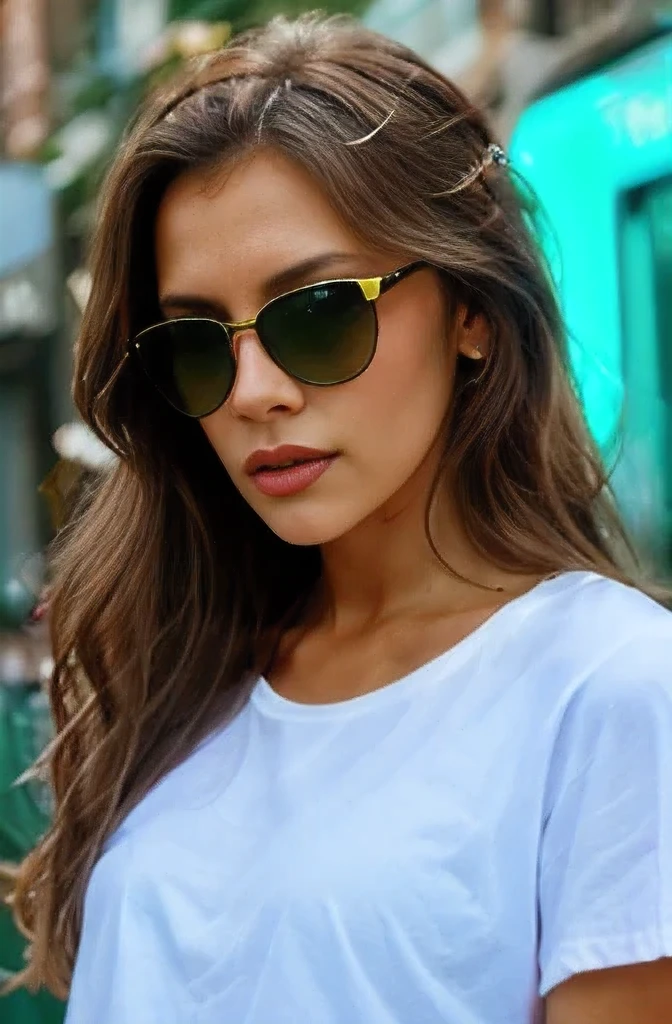 nsfv,((masterpiece)),(((Best quality))), Cowgirl Girl Holding Blank Banner Amish Clothes Oversized Shirt Stunning Eyes Stunning Face Cream Hair Gorgeous Hair Cowgirl Outfit Stunning Clothes Adorable Colors Amazing Colors Very Detailed and Beautiful Sunny Background Sunglasses With Her Know-It-All Girlfriend and Glamorous Background, awesome wallpaper, Liv Tyler, Salma Hayek, very detailed and beautiful wallpaper, HD Image - Automatic Fonts - Neon Fonts,, , neon blue, neon of different colors, cyberpunk,, Colorful neon lights
