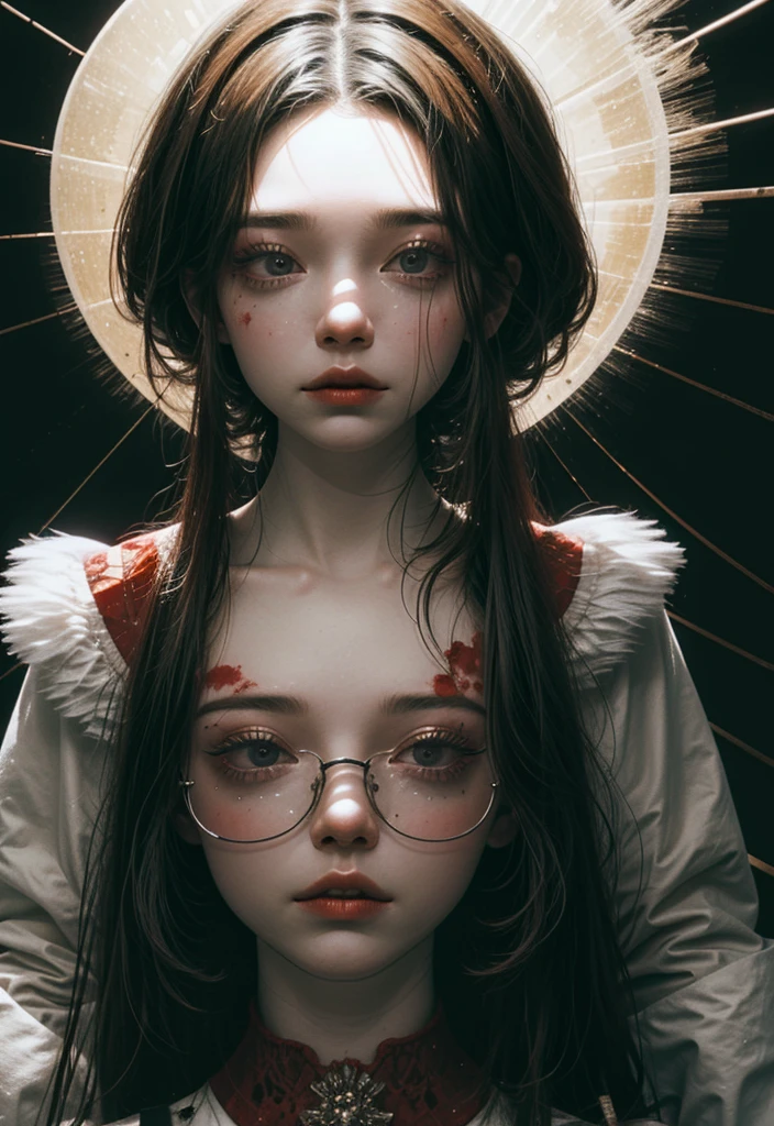 (((La mejor calidad))), (((ultra detallado))), (((obra maestra))), illustration,(La nube de sangre roja oscura flota en el aire,the red bat,magia de sangre),1girl,sexo, Cara perfecta,One of her hands waved a whip, volumetric illumination,Chica sexoy wowdk,sonrisa loca,lluvia de sangre roja, Cuervo,cementerio, fantasy, underground castle, ((colores apagados, noche, oscuridad)), maquillaje, mascara,translucent skin, Semitonos,nube,luz_particuls,Eldenring\(Malenia\) 1girl, casco alado, Capa roja, (Malenia_hoja:1.3), Ojos cubiertos, sangre,Pelo rojo,(maldito_izquierda_brazo:1.3)