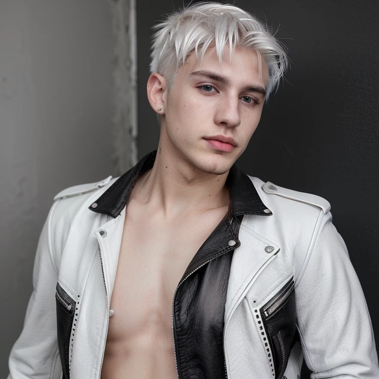 (androgynous albino vampiric alien male, he is immortal, but you can just castrate him and let him enjoy his eternal life without testicles)
