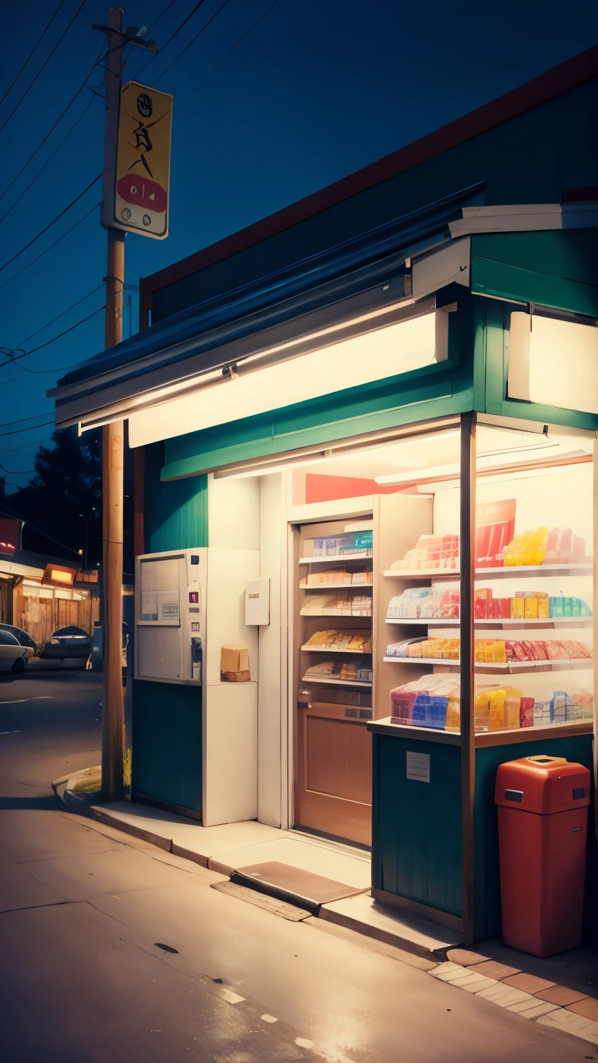 midnight convenience store