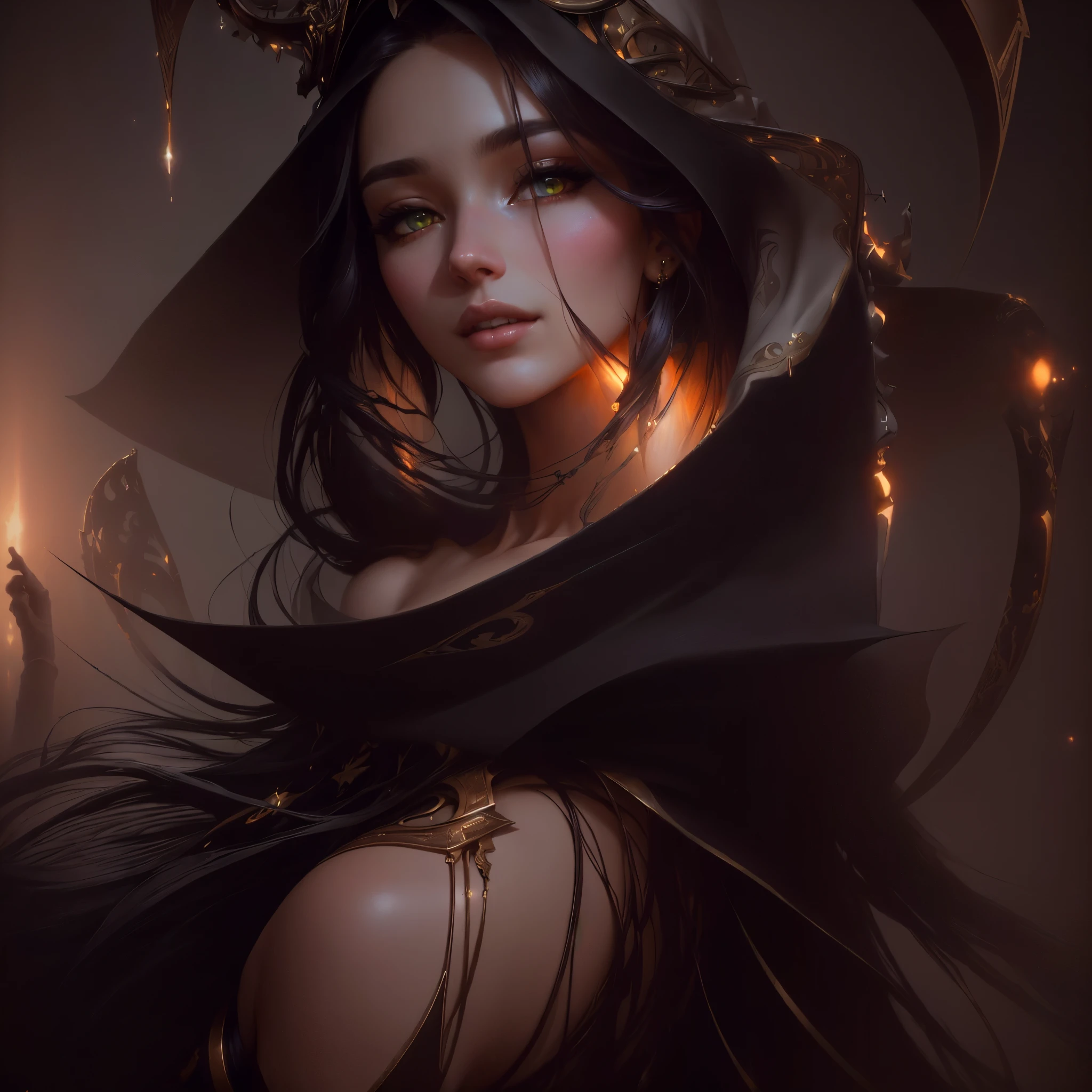 Masterpiece, Best quality, (خلفية CG Unity 8K مفصلة للغاية), (Best quality), (Best explanation), (Best shade), Absurdities, Realistic lighting, (abyss), Beautiful detailed glow, Art by PeterMohrBacher,