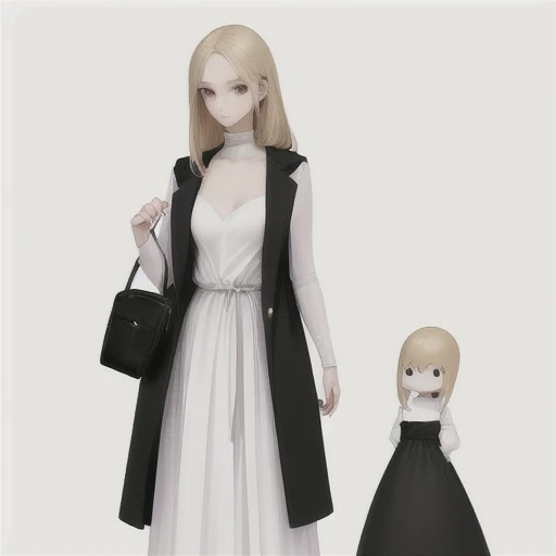 "A simple, sophisticated style. **Her** gazes at the viewer with a calm expression. Her posture is natural, and her personal items are minimal. Clothing and accessories are simple and highlight her personality and features.
Styles include **Kushert Krenzky art, Fay Knight style anime style, Kanna Hashimoto style, Miho Yoshioka style feminine style, real anime 2.5D style, and real anime girl style**. We use high-definition official artwork and highly detailed and elaborate fan art trending on Art Station and Pixiv as references. The quality of the artwork is **golden ratio 1.2 and picture board 1.3**, aiming for **absurd, top quality, realistic, ultra-realistic, ultra-detailed illustrations**. Faces are **high definition** and lighting is perfect. Resolution is **8K, ultra high resolution: 1.2, high resolution (HD, 4K, 8K, 16K, etc. selectable)**. Color bit depth is **24-bit and 48-bit**."