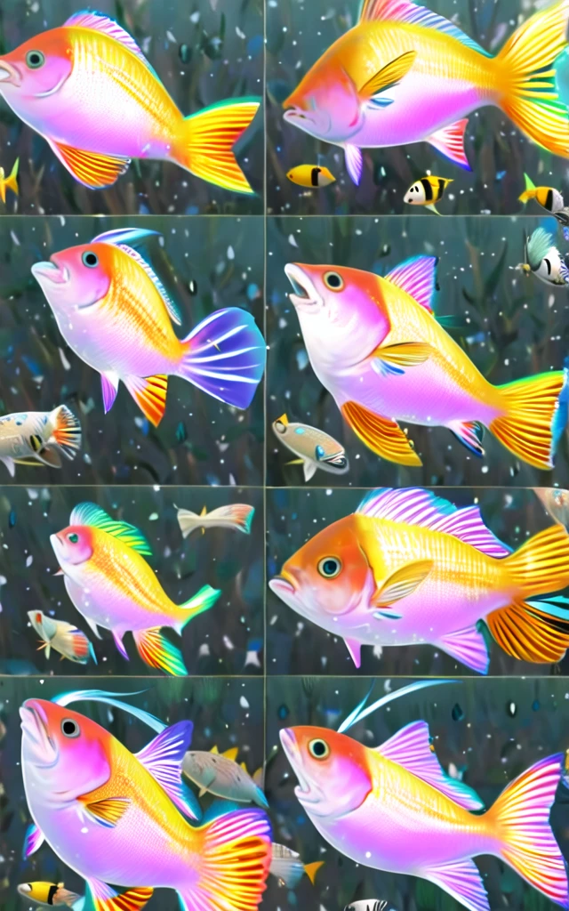 603fish, underwater, multi-view