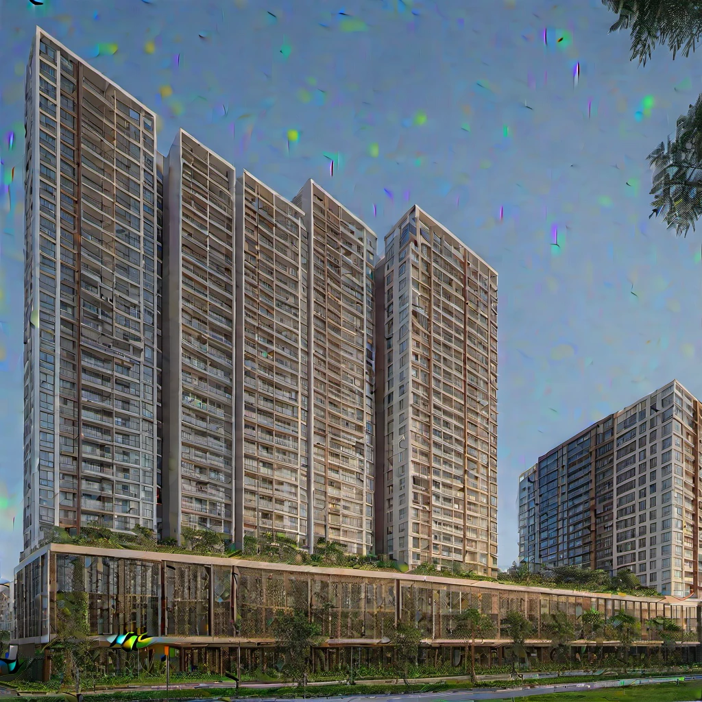 (masterpiece, best quality:1.2), high rise apartment, street view, day light, 