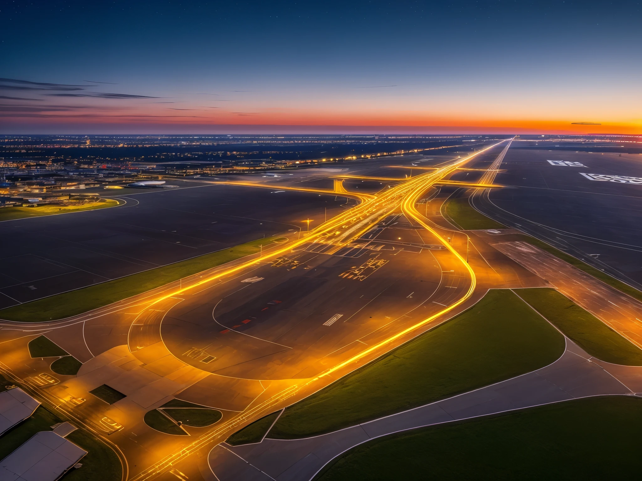 The prompt for generating a Stable Diffusion image of the theme "A transport plane on a large airport runway, conning tower in the background, the night with red and yellow lights illuminating the place, illuminated runway, very detailed plane, HDR" is as follows:

"(best quality,4k,8k,highres,masterpiece:1.2),ultra-detailed,(realistic,photorealistic,photo-realistic:1.37),transport airplane,large airport runway,illuminated runway,conning tower in the background,HDR,vivid colors,night scene,red and yellow lights,illuminating lights"