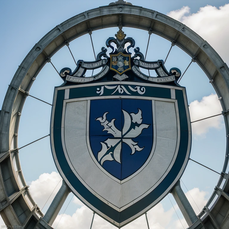 O escudo apresenta um formato de escudo medieval, evoking tradition and robustness. No centro do escudo, there is a stylized representation of the famous Tyne Bridge, highlighting the club&#39;s connection with the city of Newcastle. Acima do Tyne Bridge, there is a hawk in flight, agility symbol, determination and power. Abaixo do Tyne Bridge, is the name "Newcastle City FC" em letras majestosas. The edges of the shield are adorned with geometric patterns inspired by the city&#39;s architecture, adding a touch of elegance and distinction. As cores azul marinho, branco, gray and green are used to create visual harmony and represent the club&#39;s identity.