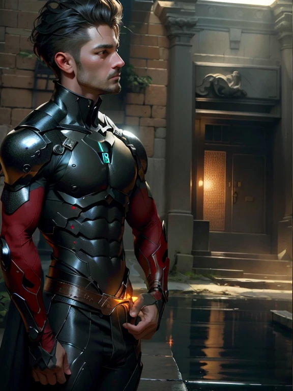 **3D appearance, A stunning full body portrayal of gerrard butler as leonidas in the 300 movie in the midst of an intense night time battle. pesadelo. japanese style. Ciberpunk. raio. Dynamic composition shows the powerful, movimentos fluidos, with soft tones that heighten the dramatic action. impressionante, Surreal, cinematic lighting, cinematic photo, Extremamente detalhado e complexo, VFX volume fog around, night time, super maximum, Surreal, super detalhado, alto contraste, Rtx on, HDR, fotografia, realista, dof ativado, fov ligado, desfoque de movimento, lens flares on, 50mm Prime f/ 1. 8, White balance, Super resolution, Megapixels, ProFoto RGB, VR, alto, epic, Half back lighting, Fundo de luzes, natural lighting, incandescent lamp, Optical fiber, ambient lighting, cinema lighting, studio lighting, soft lighting, volumetric, contraste, dark lighting, Accent lighting, global illumination projection, Global Screen Space Illumination, Global ray tracing lighting, Luz vermelha, 45% cold color classification, Optics, Espalhamento, brilho, Sombras, hiperrealismo, Caustic water, refraction water, detalhe requintado, intricadamente - detalhado, ultra - detailed fotografia, alto - sharpness, alto reflection, fotografia premiada