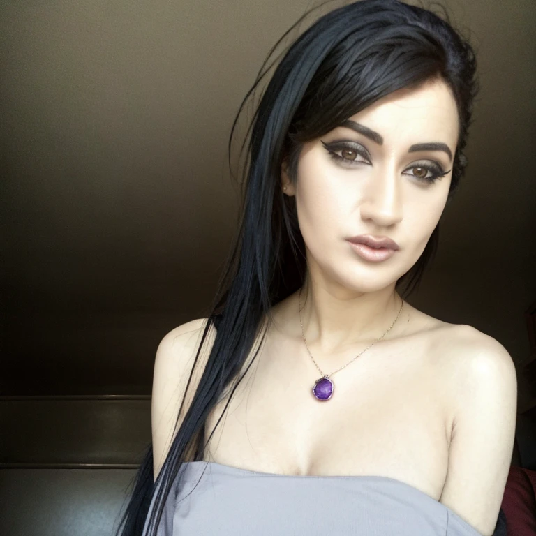 beautfull woman, perfect nose, short black straight hair, perfect mouth, perfect toes, breasts big,