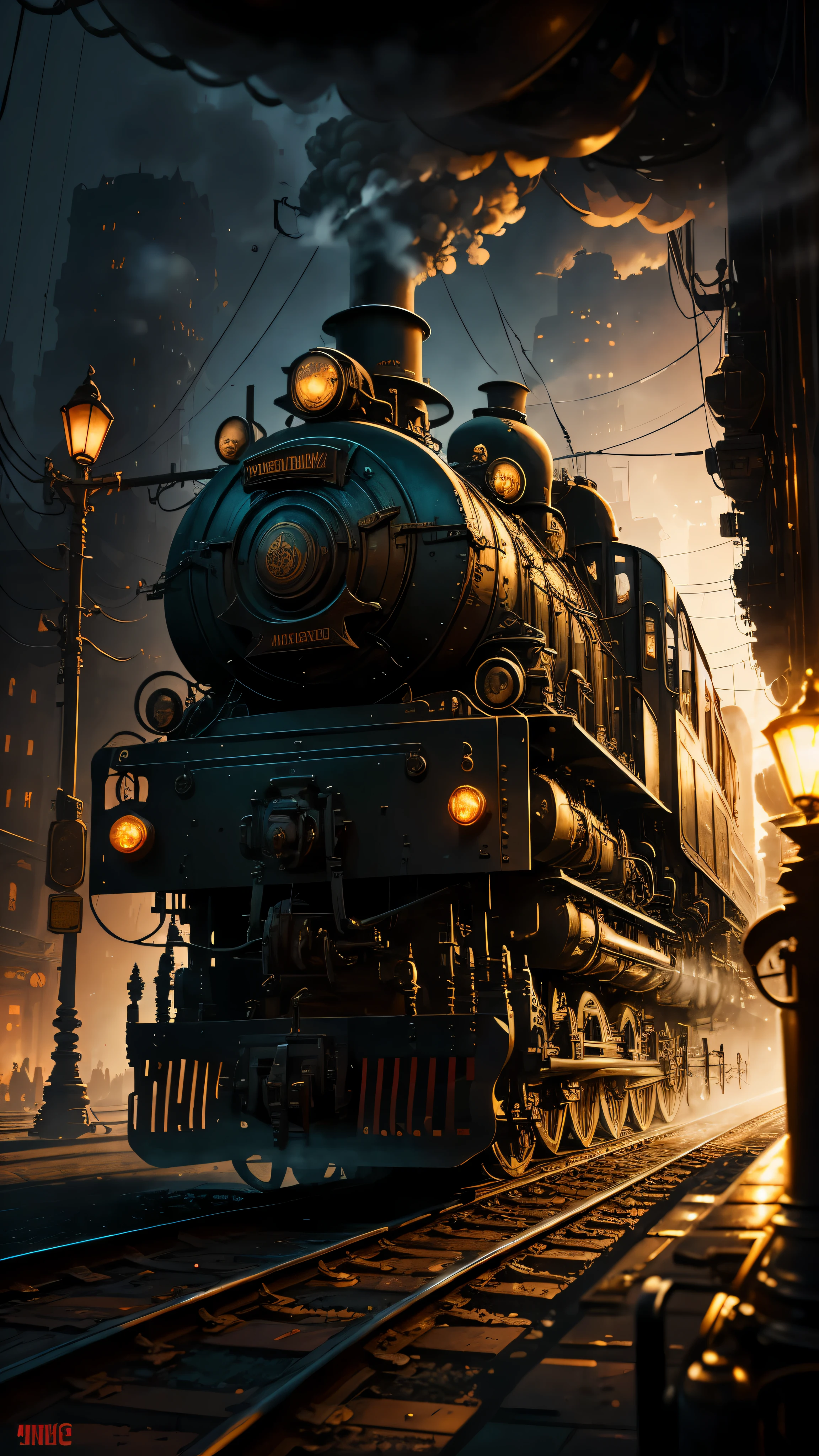 In the heart of a dieselpunk city, where steam-powered machines and vintage automobiles dominate the landscape, a masterpiece illustration comes to life. The scene is set against a backdrop of an 8k HDR wallpaper, the atmospheric volumetric fog casting a soft, intricate glow on every surface. The best quality cinematic lighting bathes the city in a warm, sharp focus, highlighting every intricate detail.

At the center of this grand spectacle, a magnificent diesel engine hums to life, its gears and pistons moving in perfect harmony. The intricate machinery is covered in a thin layer of grime and soot, adding to its unique