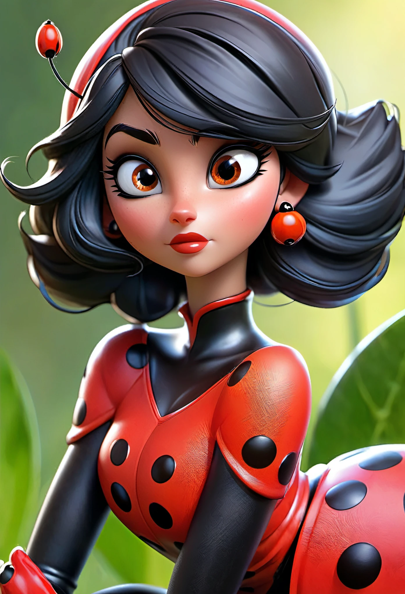 Ladybug, miraculous, girl sucking penis,