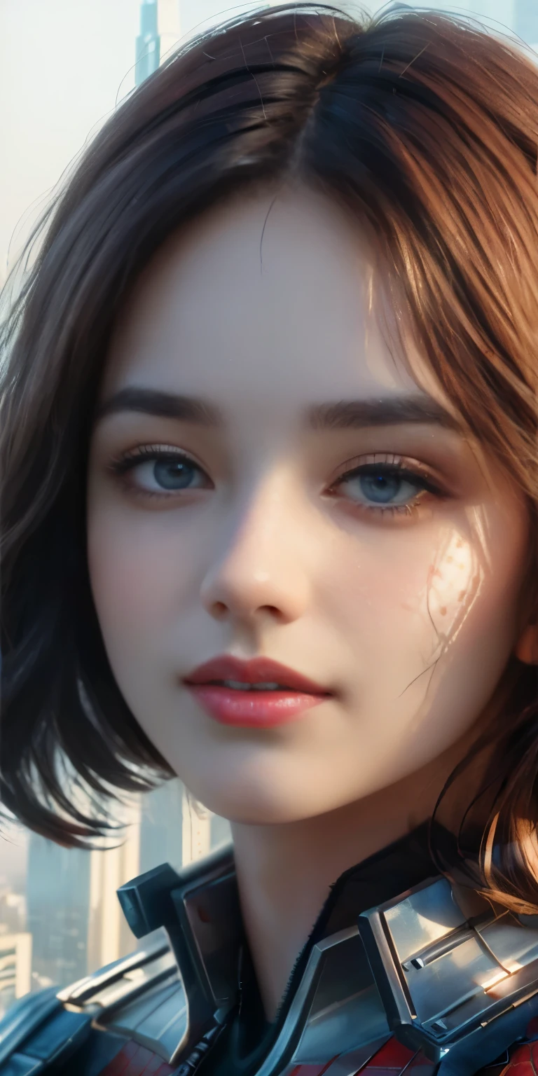 (1girl:1.3), Solo, (((Very detailed face)))), ((Very detailed eyes and face)))), Beautiful detail eyes, Body parts__, Official art, Unified 8k wallpaper, Super detailed, beautiful and beautiful, beautiful, masterpiece, best quality, original, masterpiece, super fine photo, best quality, super high resolution, realistic realism, sunlight, full body portrait, amazing beauty, dynamic pose, delicate face, vibrant eyes, (from the front), She wears Spider-Man suit, red and black color scheme, spider, very detailed city roof background, rooftop, overlooking the city, detailed face, detailed complex busy background, messy, gorgeous, milky white, highly detailed skin, realistic skin details, visible pores, clear focus, volumetric fog, 8k uhd, DSLR, high quality, film grain, fair skin, photo realism, lomography, futuristic dystopian megalopolis, translucent