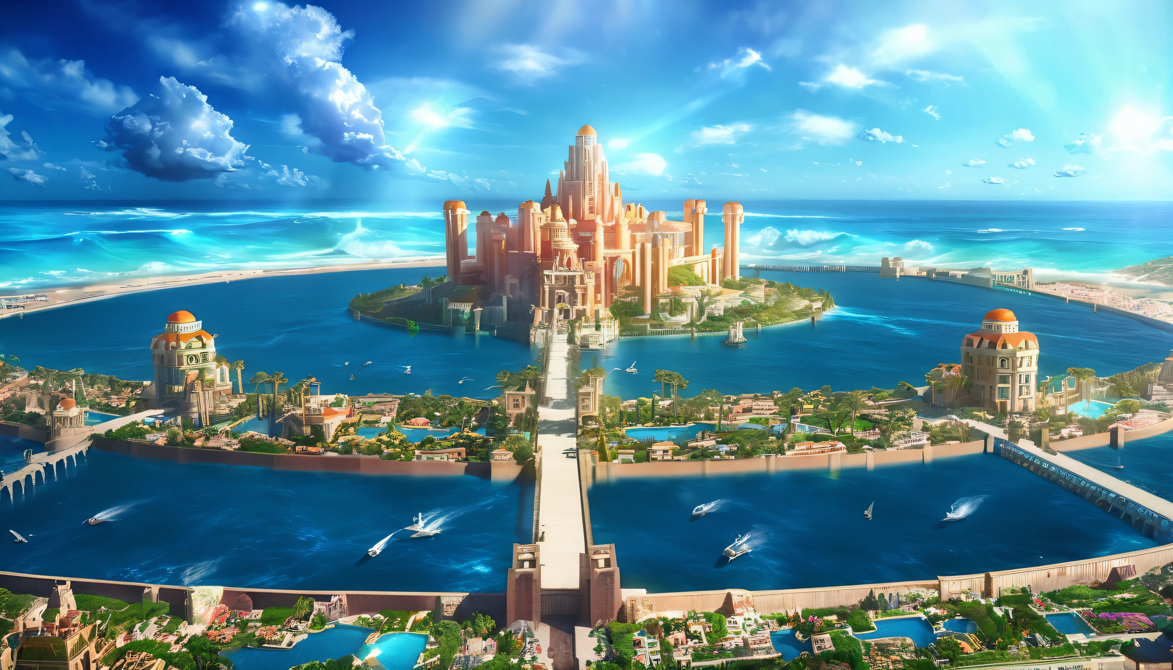 LM Ocean View Lost City Of Atlantis
