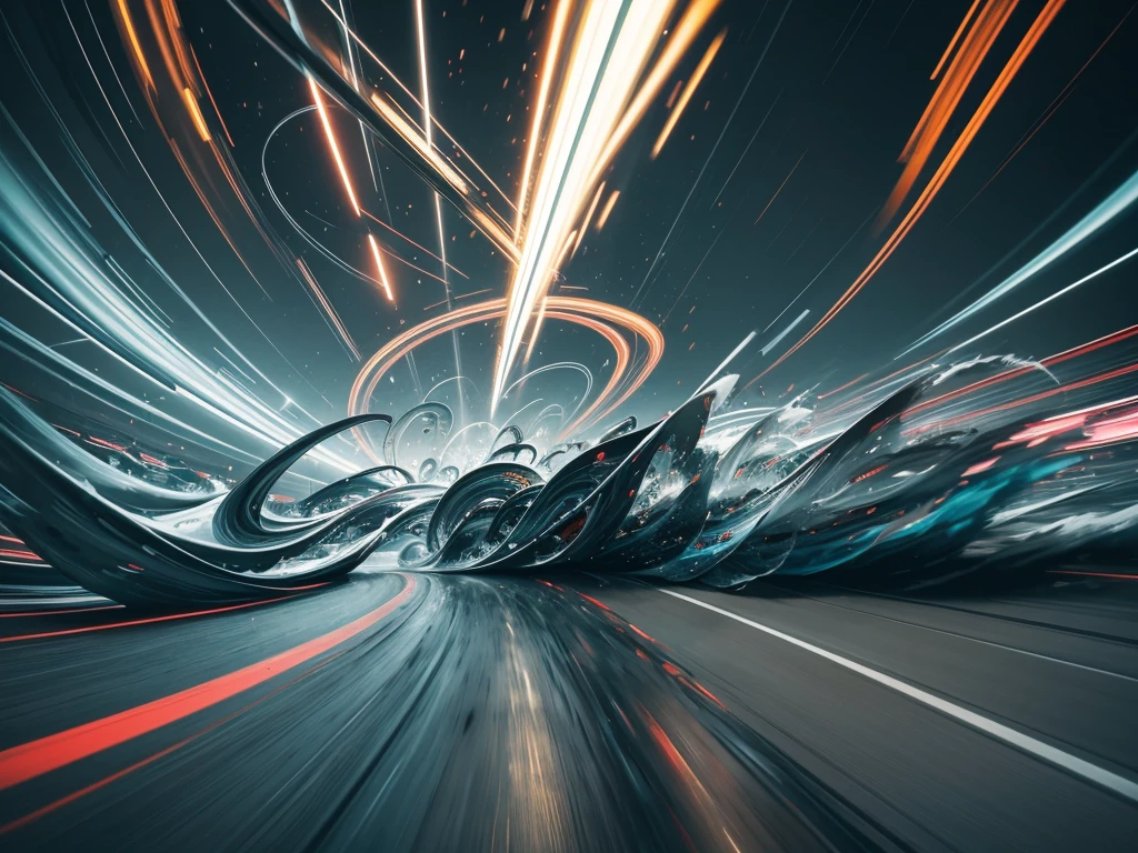 (photography:1.2),blurry movement,long exposure,abstract composition,creative lighting,vibrant colors,energy of motion,dynamic and vibrant,expressive,artistic motion,high energy,emotional impact,fast moving subjects,fluid and flowing lines,exciting and lively imagery,visual rhythm,impressionistic,energetic brushstrokes,action-packed,extraordinary sense of speed,blurred trails,blurred lines,exaggerated perspective,blurred sense of time,illusion of movement,atmospheric effects,chaotic beauty,unpredictable patterns,rushing,swirling,whirling,swirling,abstracted forms,blurred transition moments,fluid motion,gestural marks,soft edges