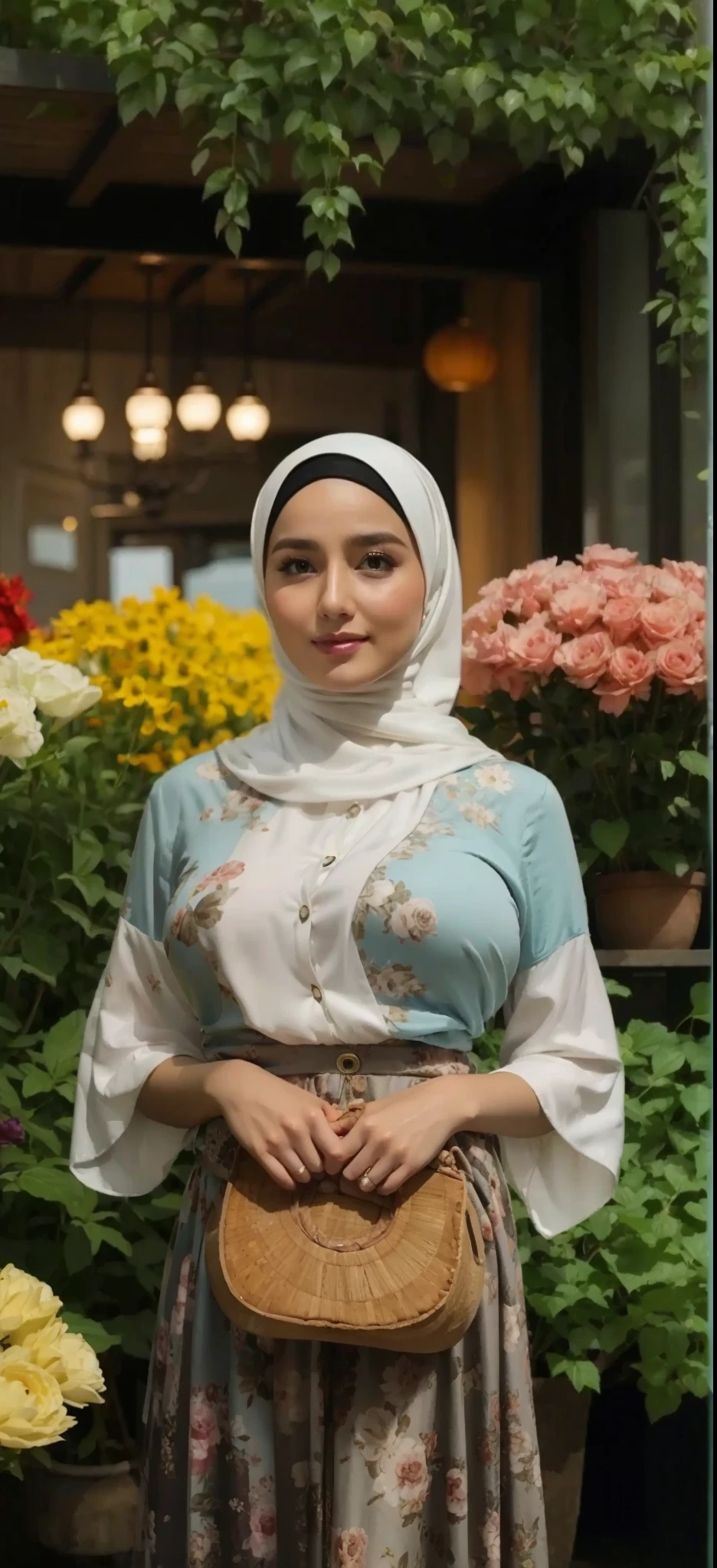 Big breast hijab