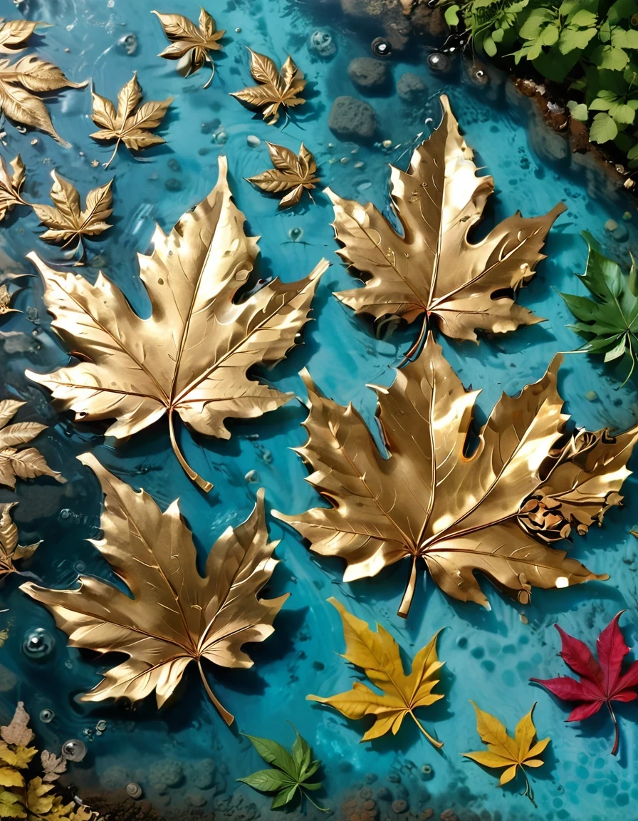 gold leaf art