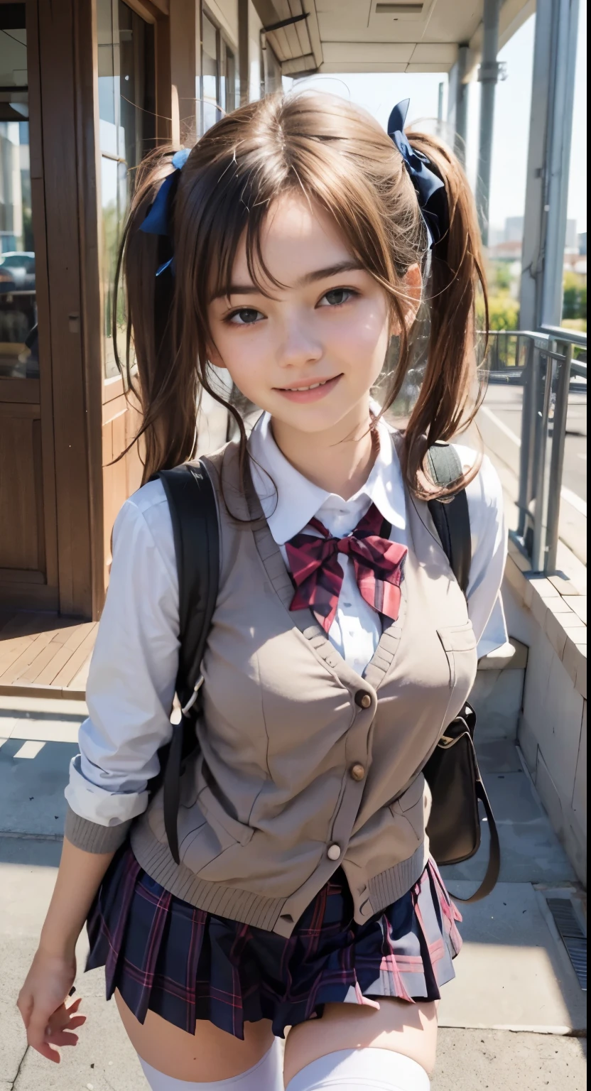 1 chica en , 12 years, sonrisa feliz,  teenager Barbara Palvin:1.5, La mejor calidad, Detallado, en, Riding a roller coaster,mostrando bragas blancas,
Un estudiante de secundaria, (Uniformes escolares),(mangas cortas),, tetas fuera, (Esbelto:1),
Japanese, , vulgaridad, El viento sopla