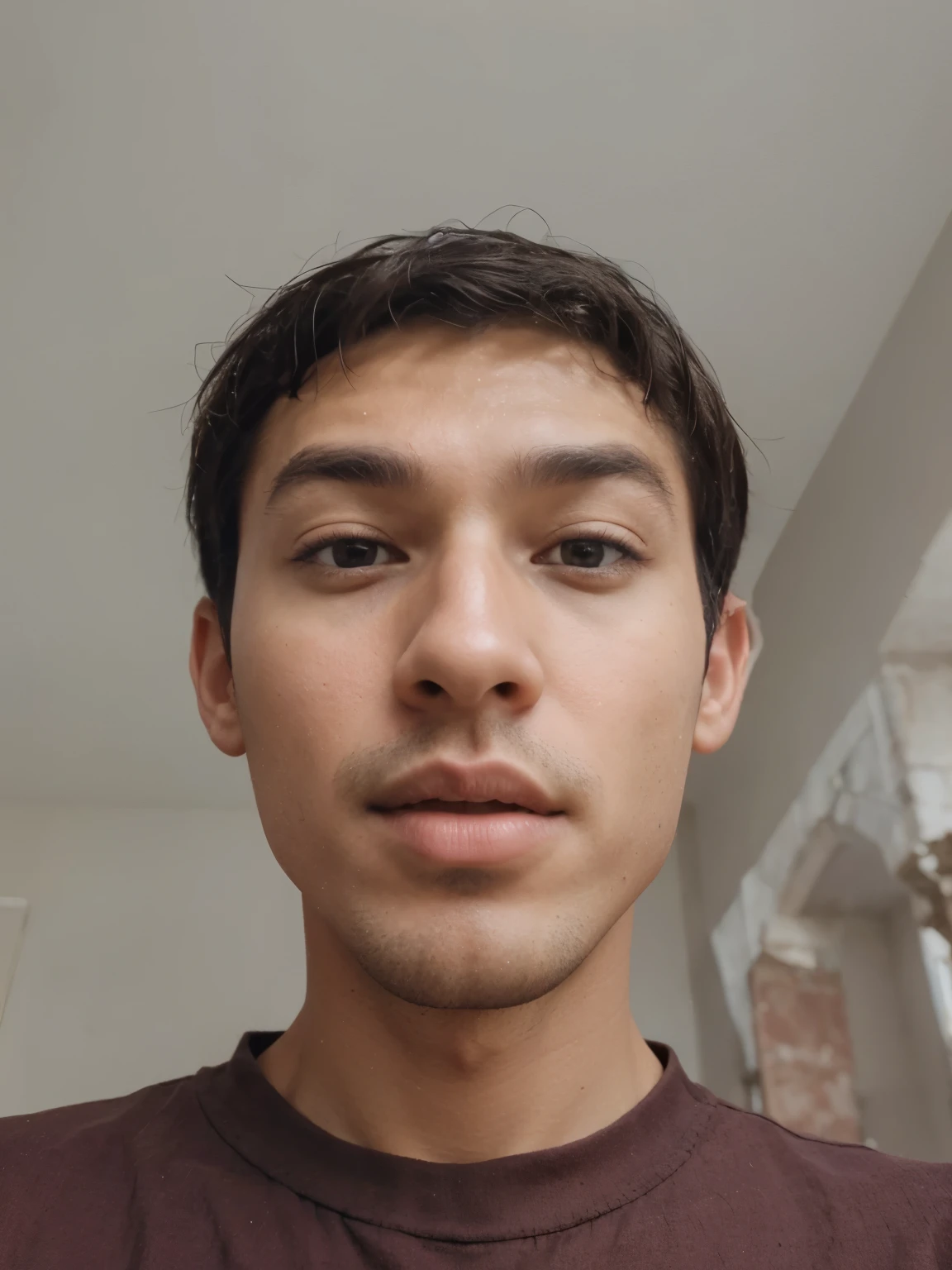 make the man in the picture be in front of a kingdom make him the king of the kingdom give him royal clothing and a cool crown make sure he looks exactly as he does in the picture